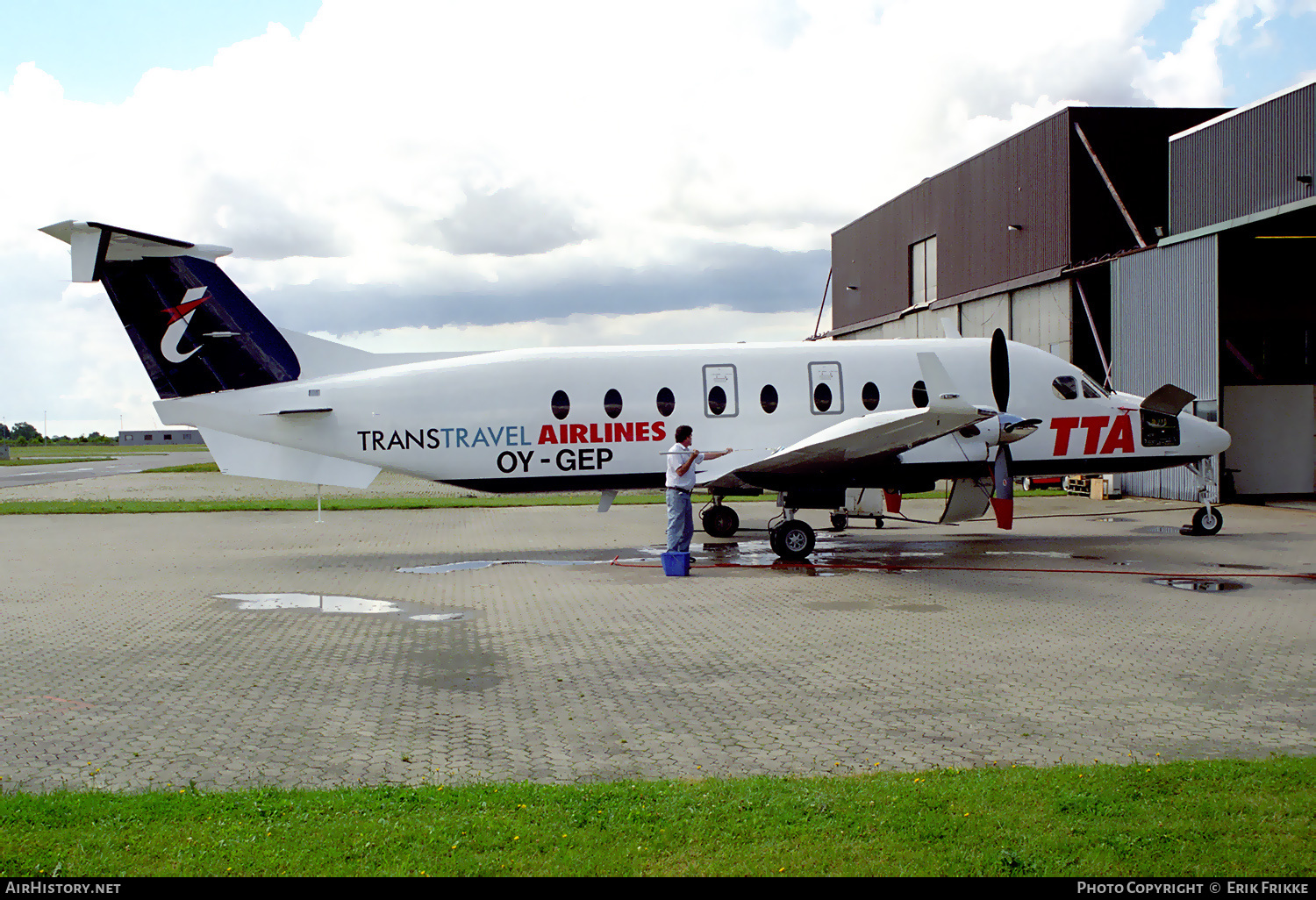 Aircraft Photo of OY-GEP | Beech 1900D | TransTravel Airlines - TTA | AirHistory.net #393354