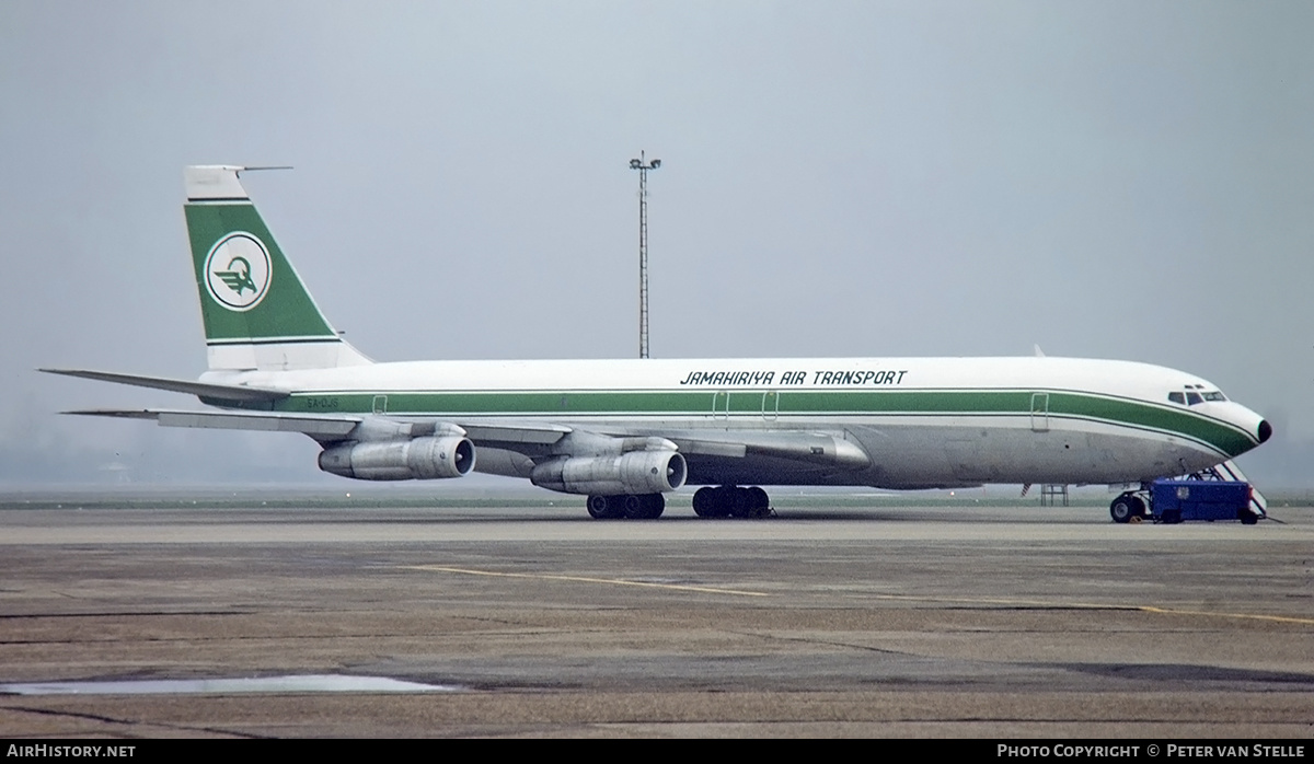 Aircraft Photo of 5A-DJS | Boeing 707-351C | Jamahiriya Air Transport | AirHistory.net #393389