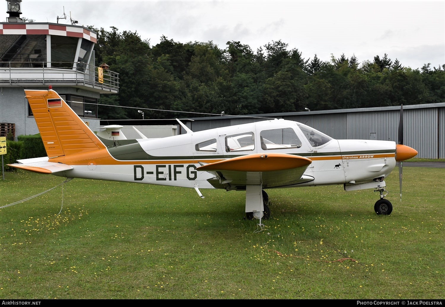Aircraft Photo of D-EIFG | Piper PA-28R-200 Cherokee Arrow | AirHistory.net #393392