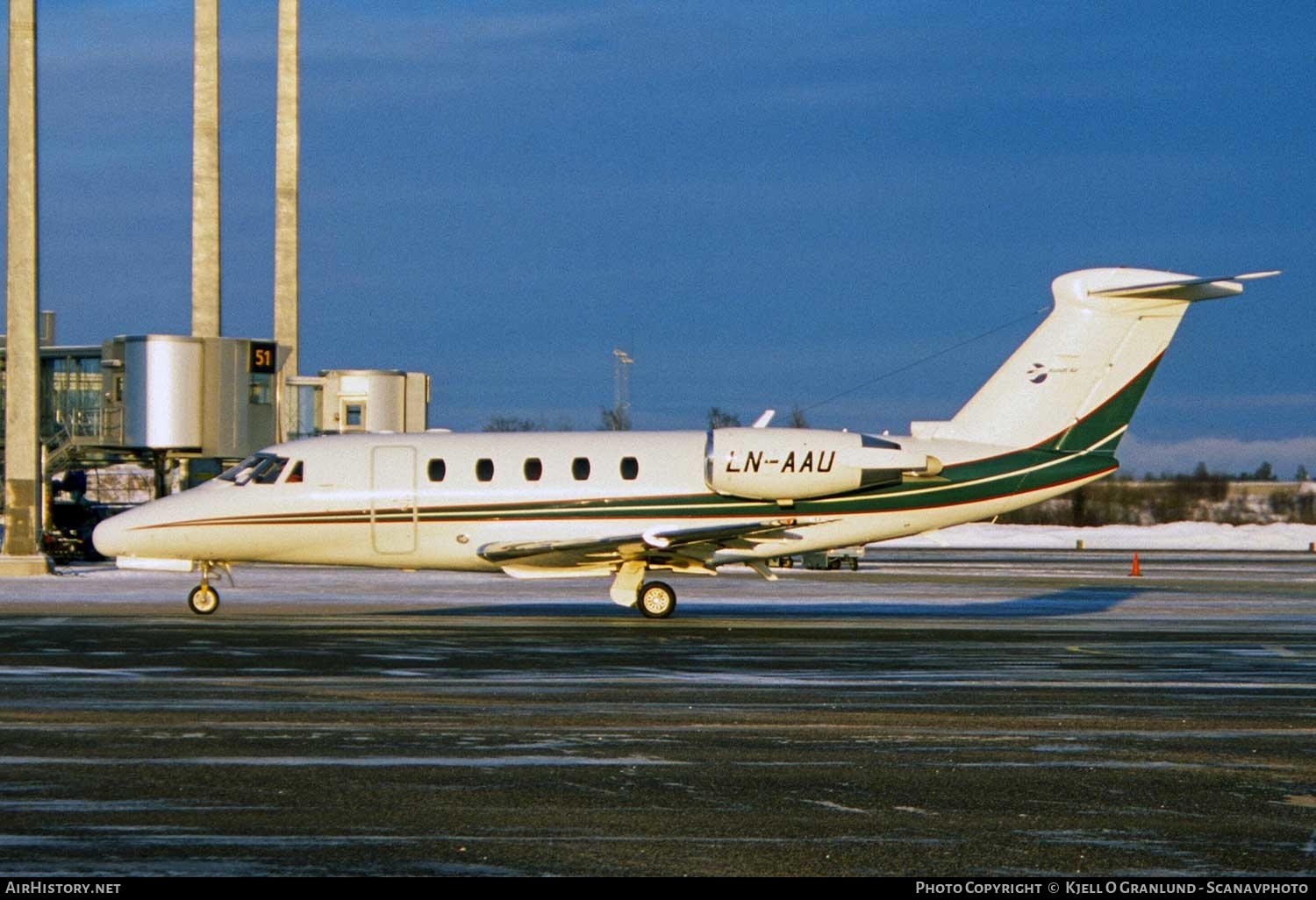 Aircraft Photo of LN-AAU | Cessna 650 Citation III | Sundt Air | AirHistory.net #393421