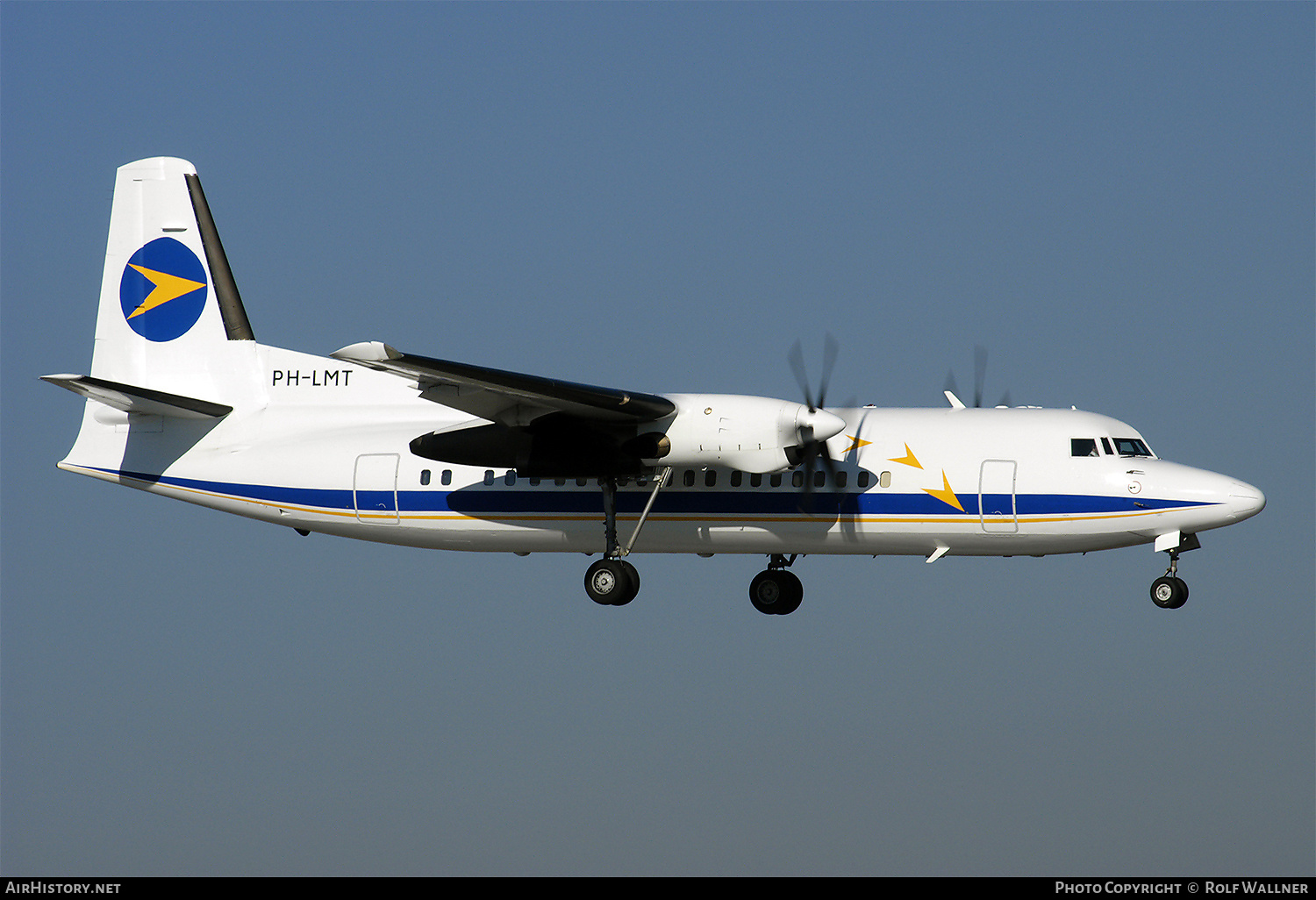 Aircraft Photo of PH-LMT | Fokker 50 | Denim Airways | AirHistory.net #393428