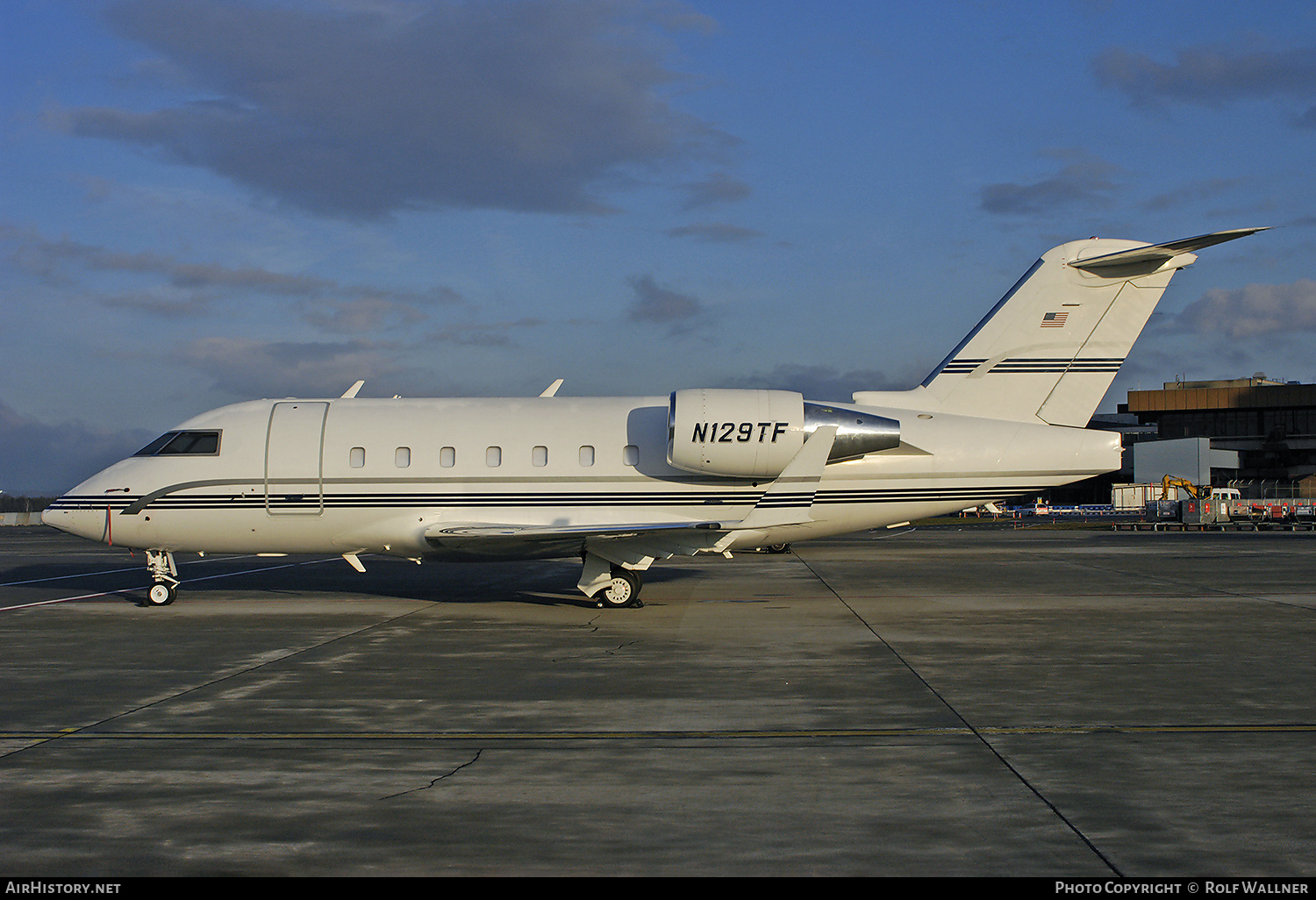Aircraft Photo of N129TF | Canadair Challenger 601-3A (CL-600-2B16) | AirHistory.net #393434