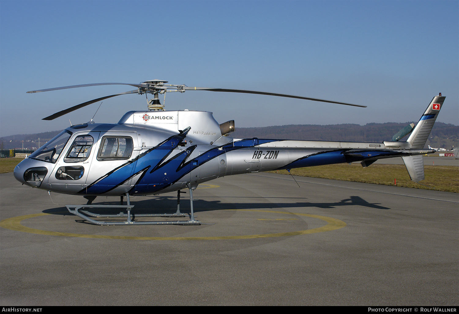 Aircraft Photo of HB-ZDN | Aerospatiale AS-350B-1 Ecureuil | Héli Passion | AirHistory.net #393440