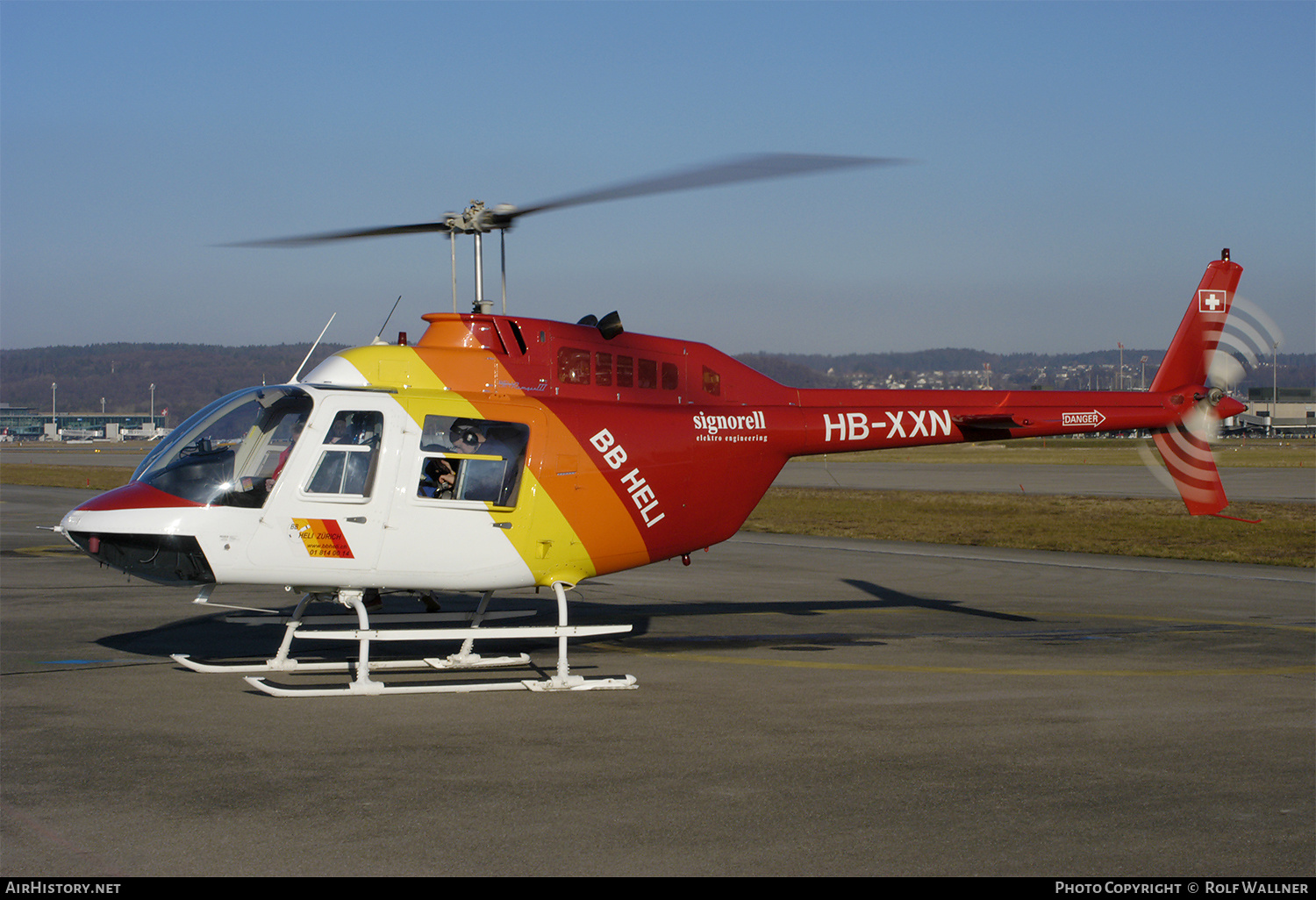 Aircraft Photo of HB-XXN | Bell 206B JetRanger II | BB Heli | AirHistory.net #393442