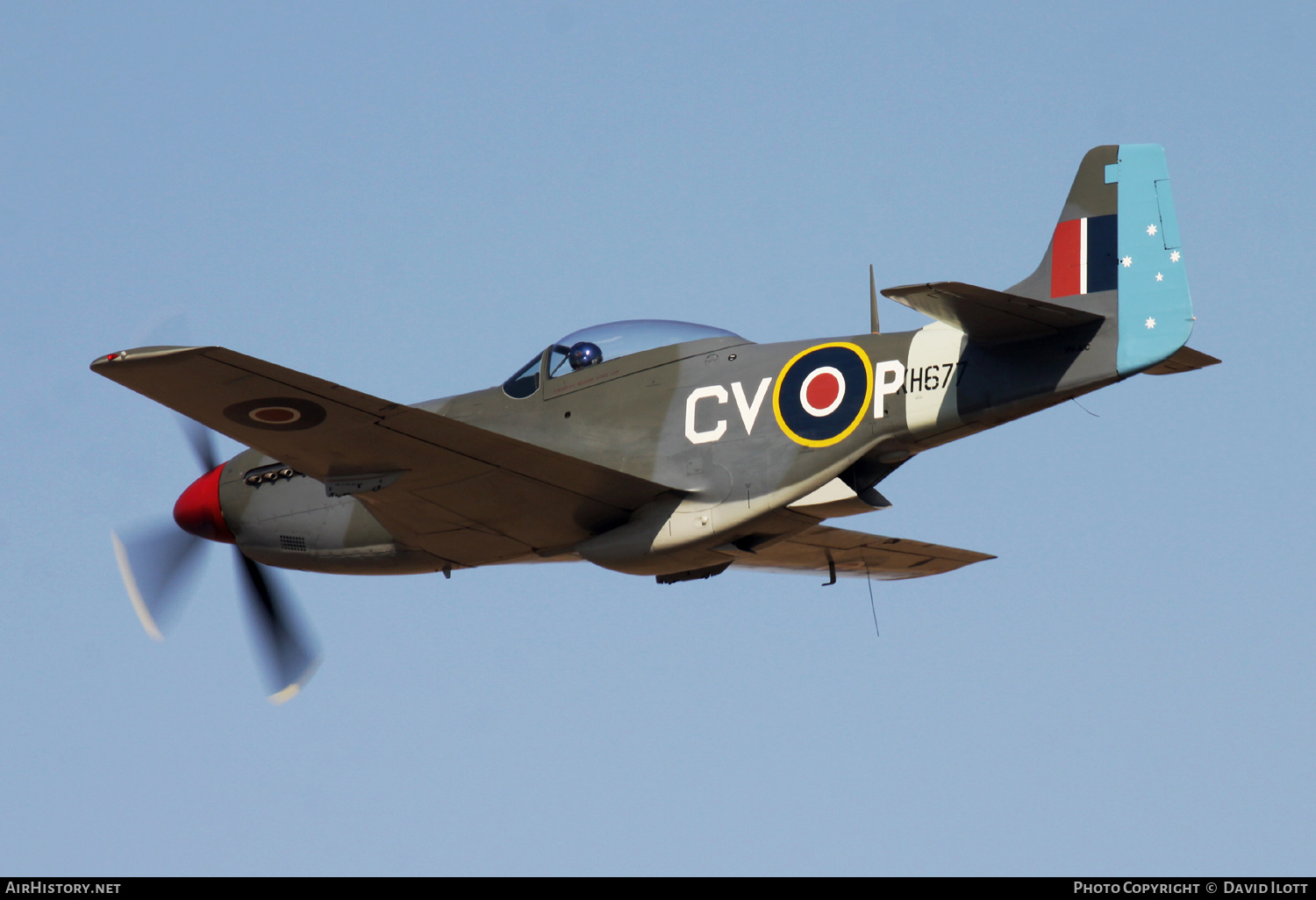 Aircraft Photo of VH-JUC / KH677 | Commonwealth CA-18 Mustang 21 (P-51D) | UK - Air Force | AirHistory.net #393444