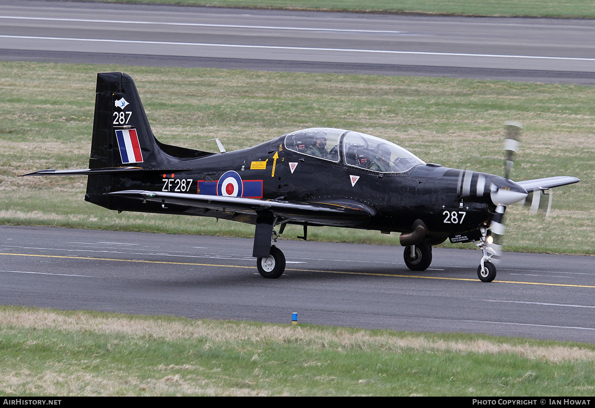 Aircraft Photo of ZF287 | Short S-312 Tucano T1 | UK - Air Force | AirHistory.net #393454