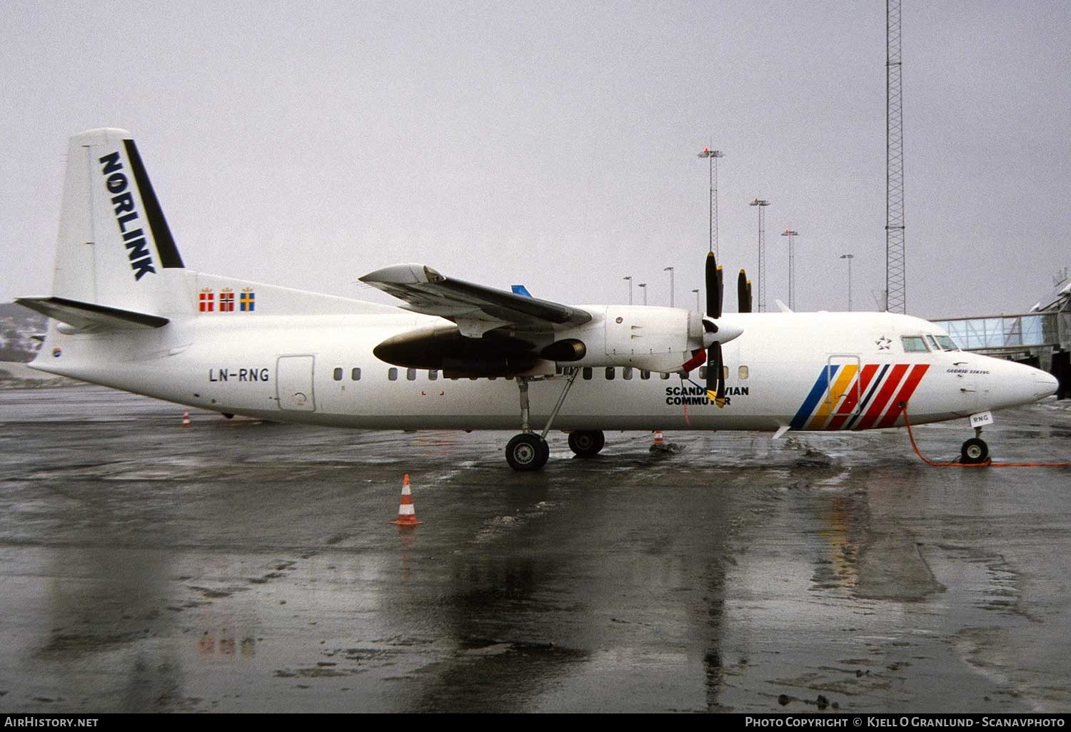 Aircraft Photo of LN-RNG | Fokker 50 | Scandinavian Commuter - Norlink | AirHistory.net #393457