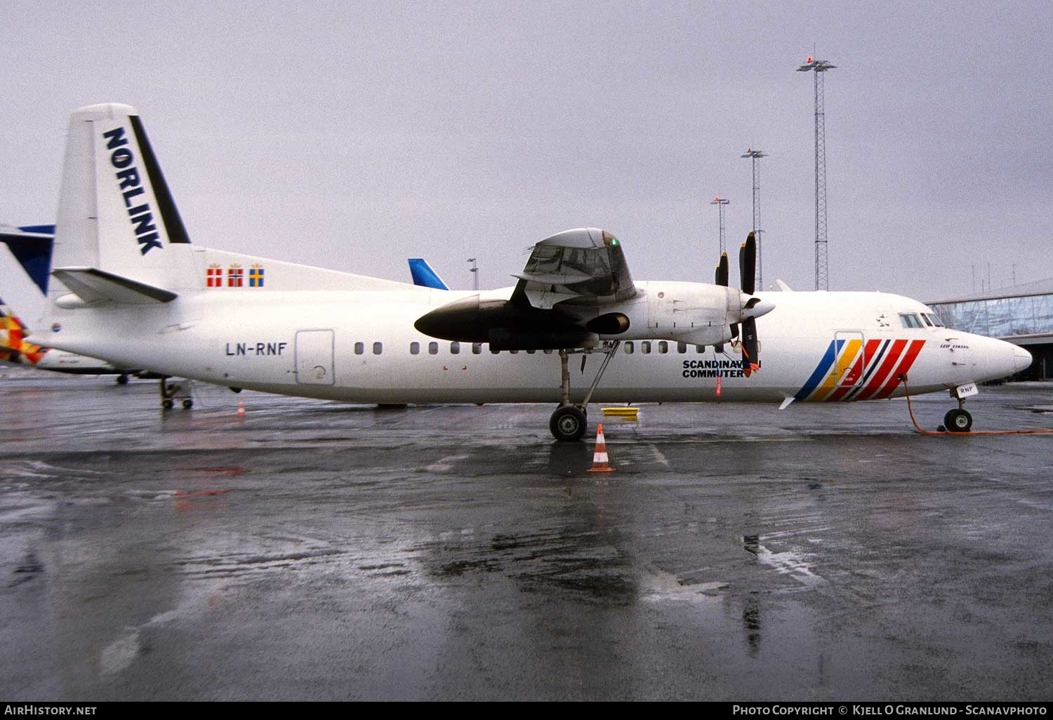 Aircraft Photo of LN-RNF | Fokker 50 | Scandinavian Commuter - Norlink | AirHistory.net #393458