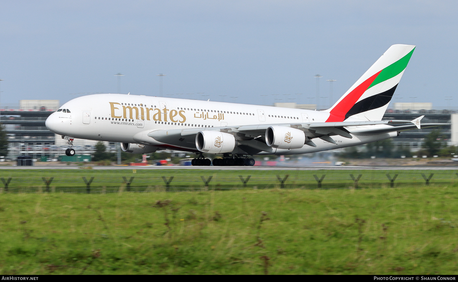 Aircraft Photo of A6-EUA | Airbus A380-861 | Emirates | AirHistory.net #393490