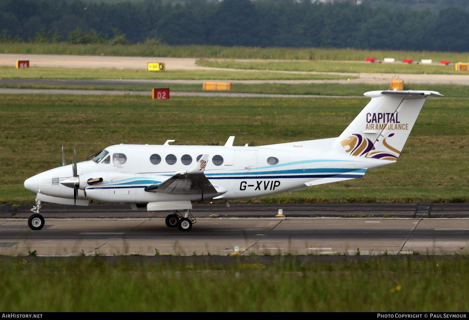 Aircraft Photo of G-XVIP | Beech 200 Super King Air | Capital Air Ambulance | AirHistory.net #393521