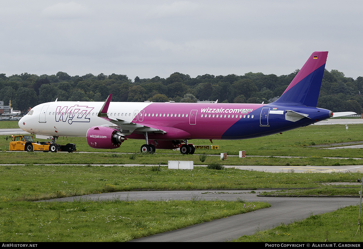 Aircraft Photo of D-AZAD | Airbus A321-271NX | Wizz Air | AirHistory.net #393525