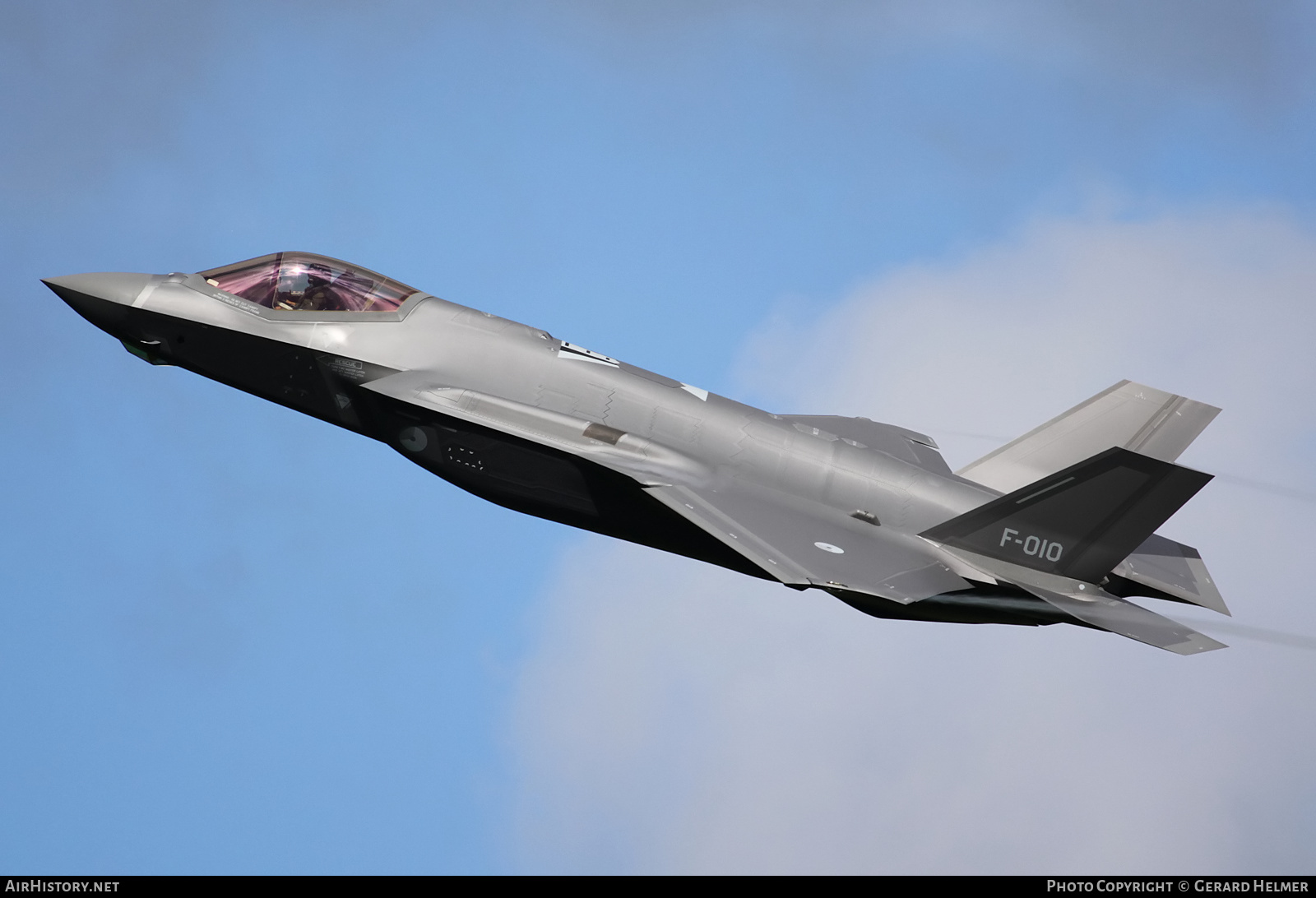 Aircraft Photo of F-010 | Lockheed Martin F-35A Lightning II | Netherlands - Air Force | AirHistory.net #393534