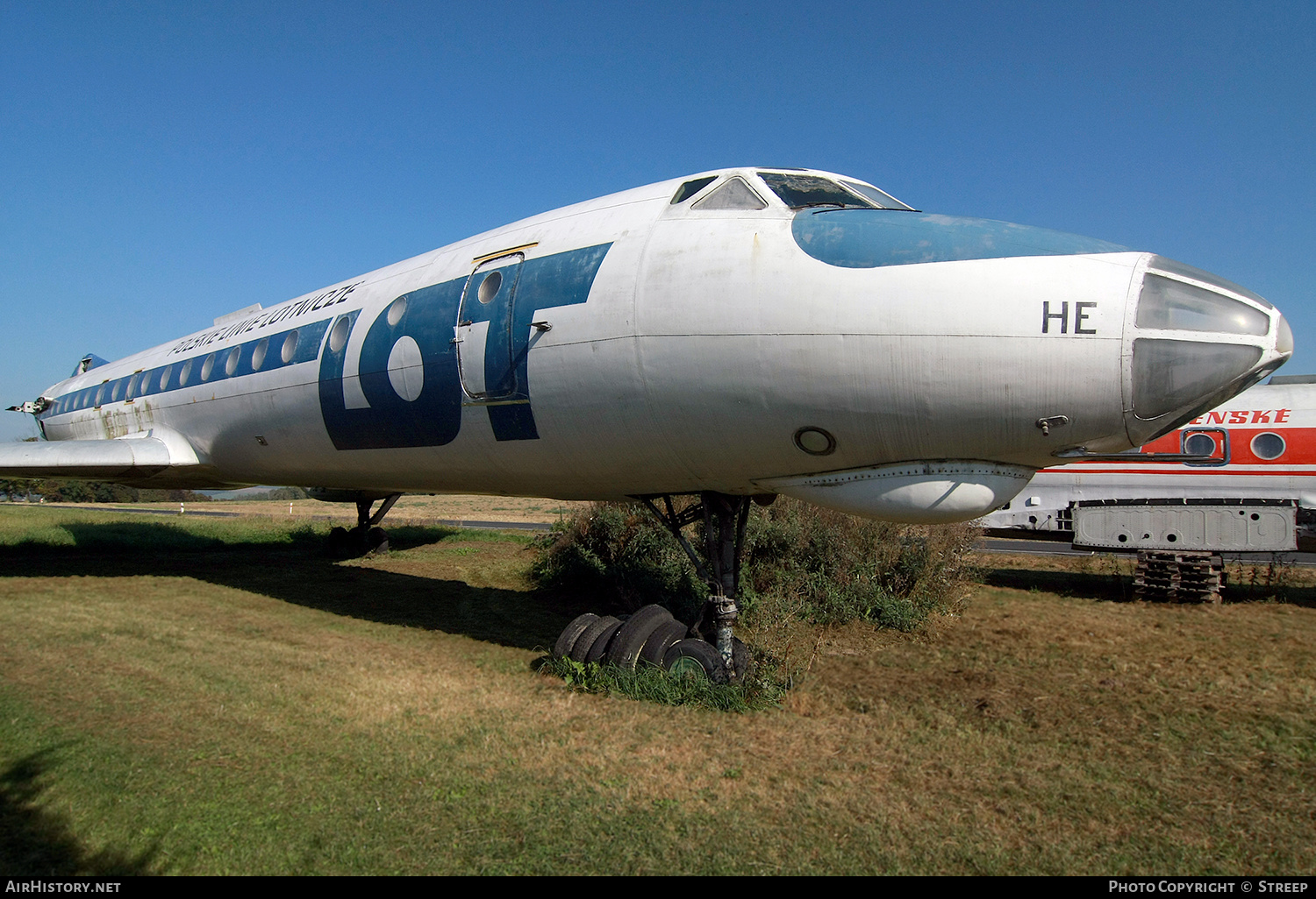 Aircraft Photo of SP-LHE | Tupolev Tu-134A | LOT Polish Airlines - Polskie Linie Lotnicze | AirHistory.net #393537