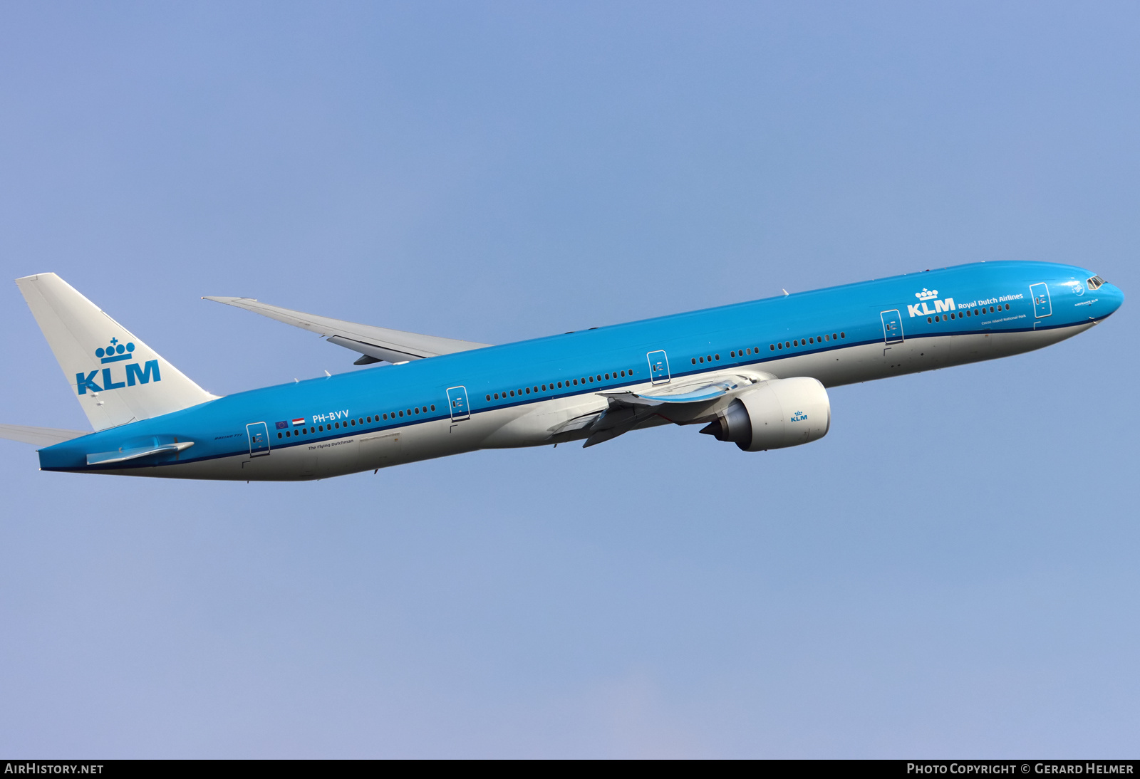 Aircraft Photo of PH-BVV | Boeing 777-300/ER | KLM - Royal Dutch Airlines | AirHistory.net #393549