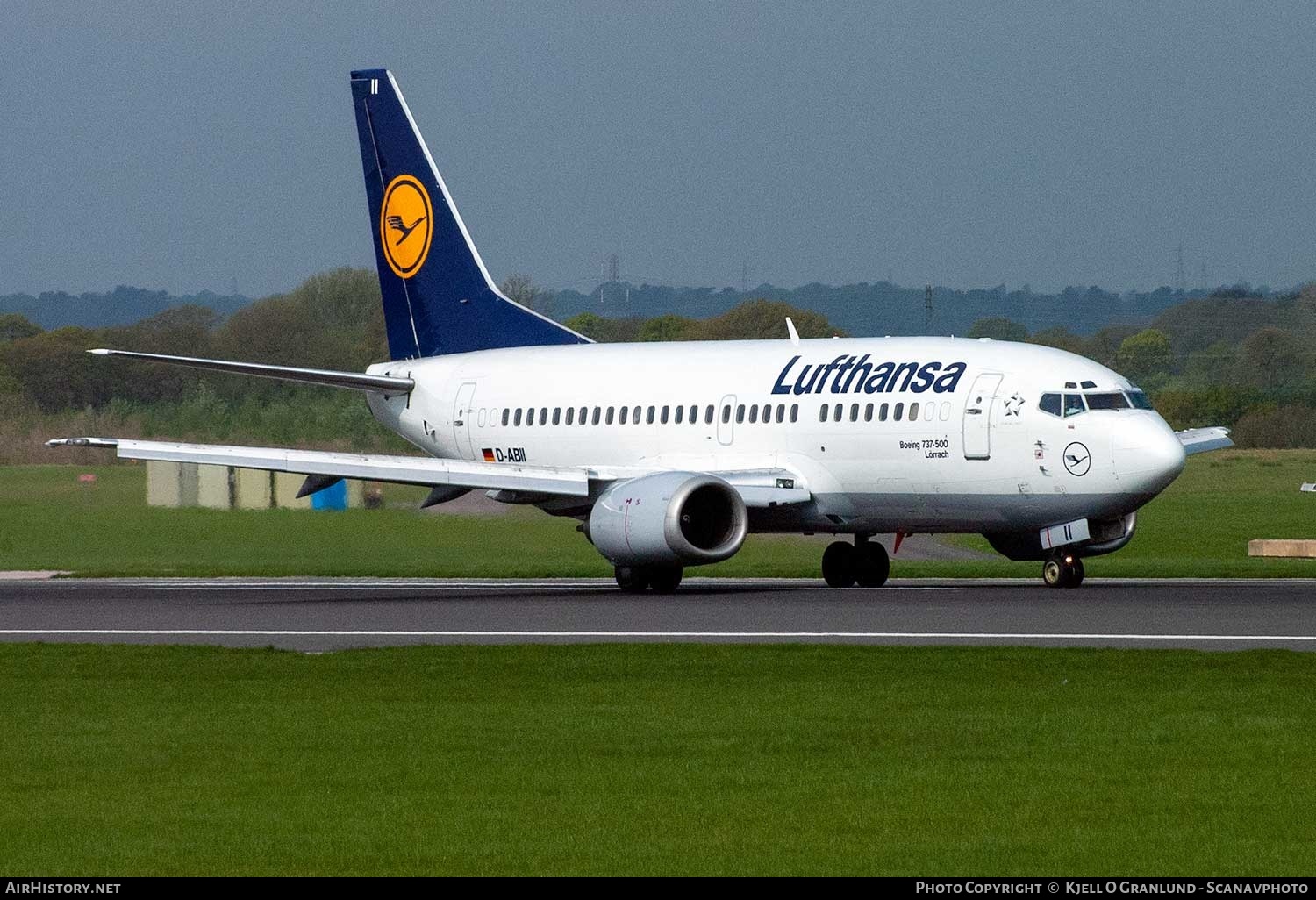 Aircraft Photo of D-ABII | Boeing 737-530 | Lufthansa | AirHistory.net #393551