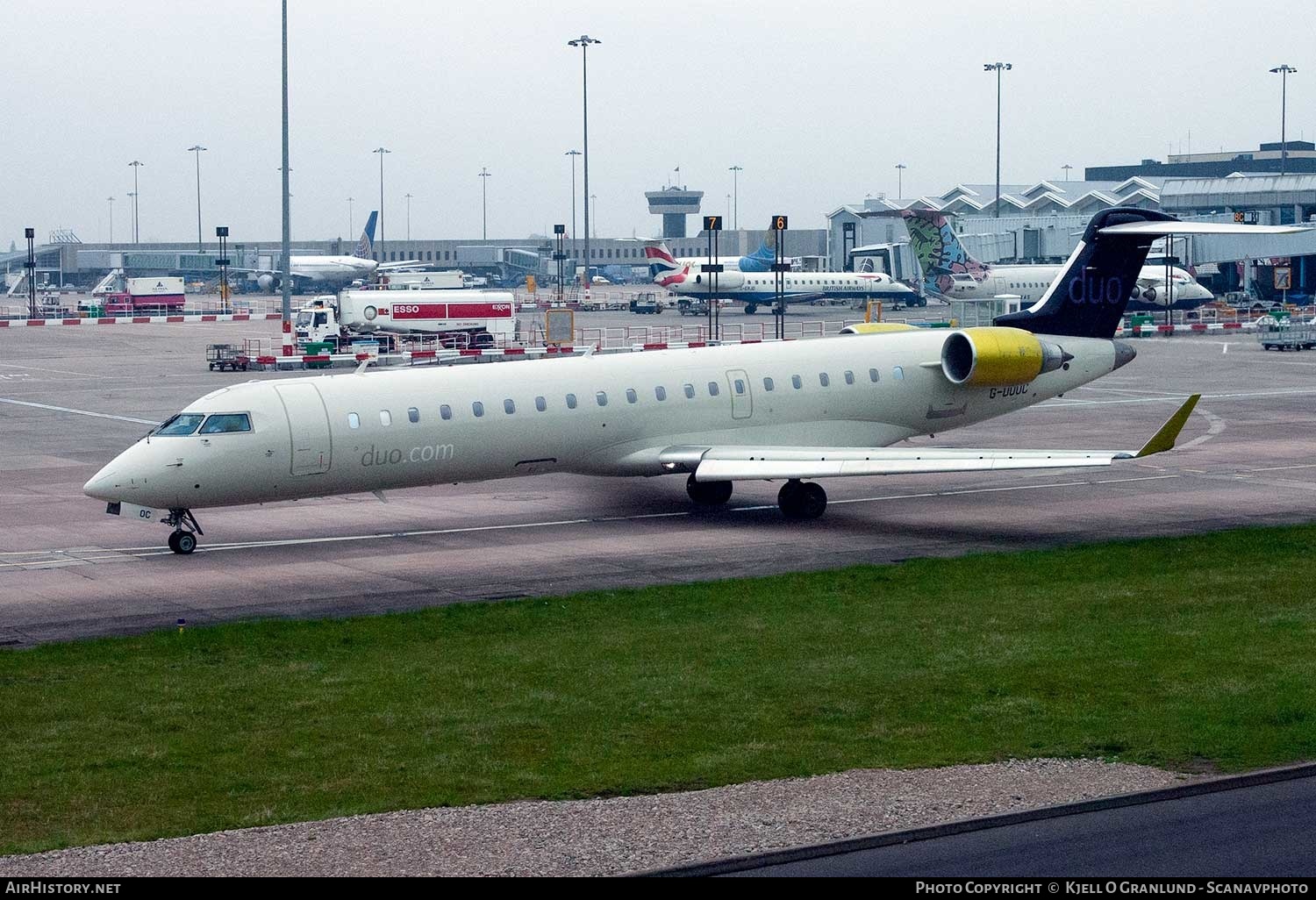 Aircraft Photo of G-DUOC | Bombardier CRJ-700 (CL-600-2C10) | Duo Airways | AirHistory.net #393564