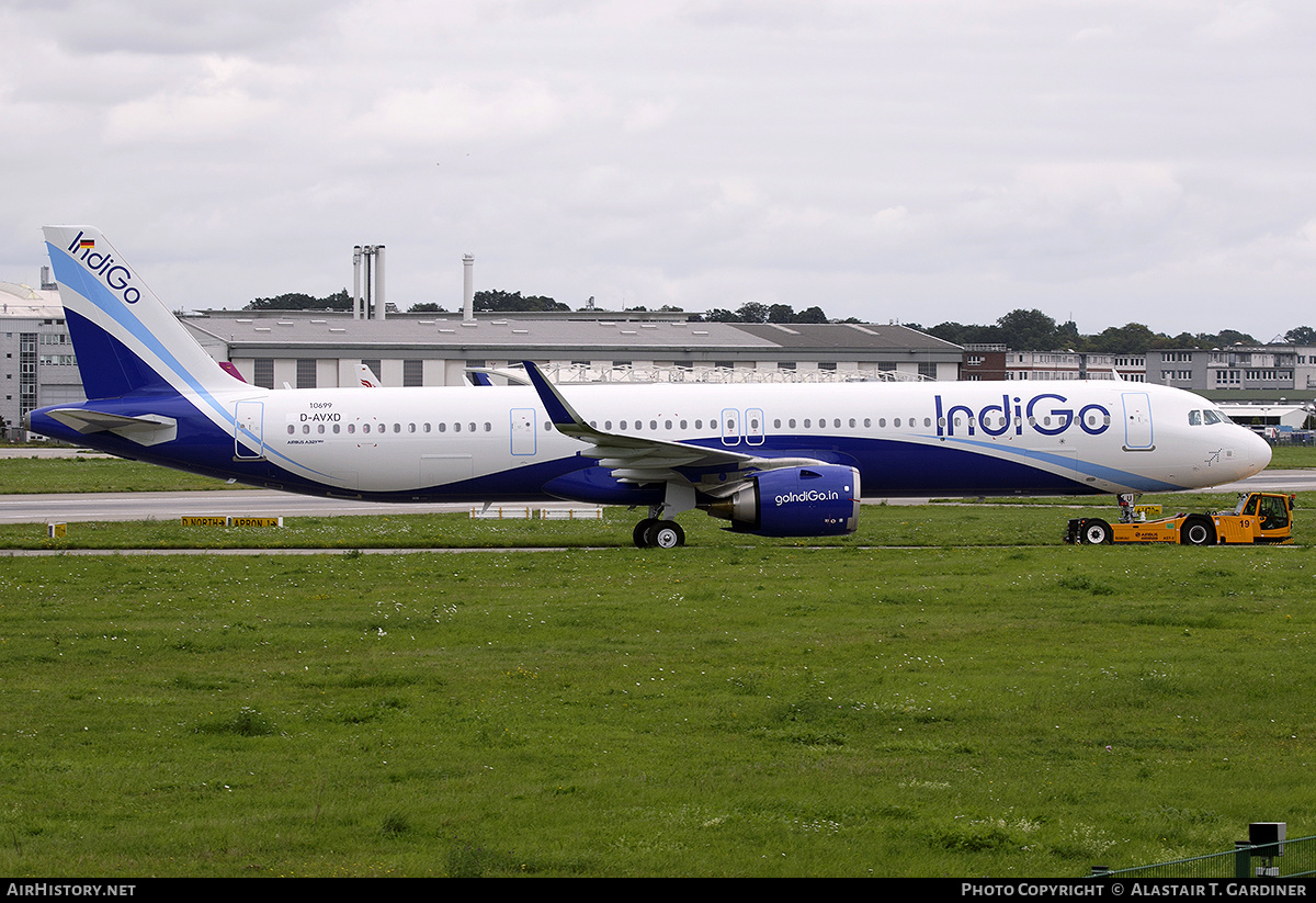 Aircraft Photo of D-AVXD | Airbus A321-251NX | IndiGo | AirHistory.net #393567