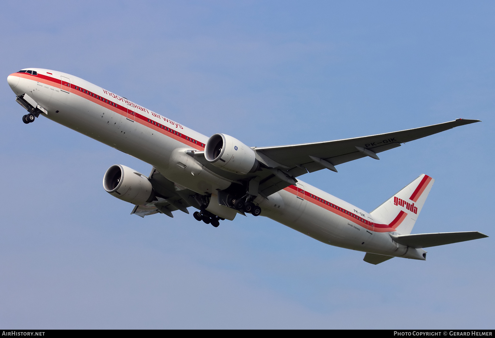 Aircraft Photo of PK-GIK | Boeing 777-3U3/ER | Garuda Indonesia | Garuda Indonesian Airways | AirHistory.net #393568