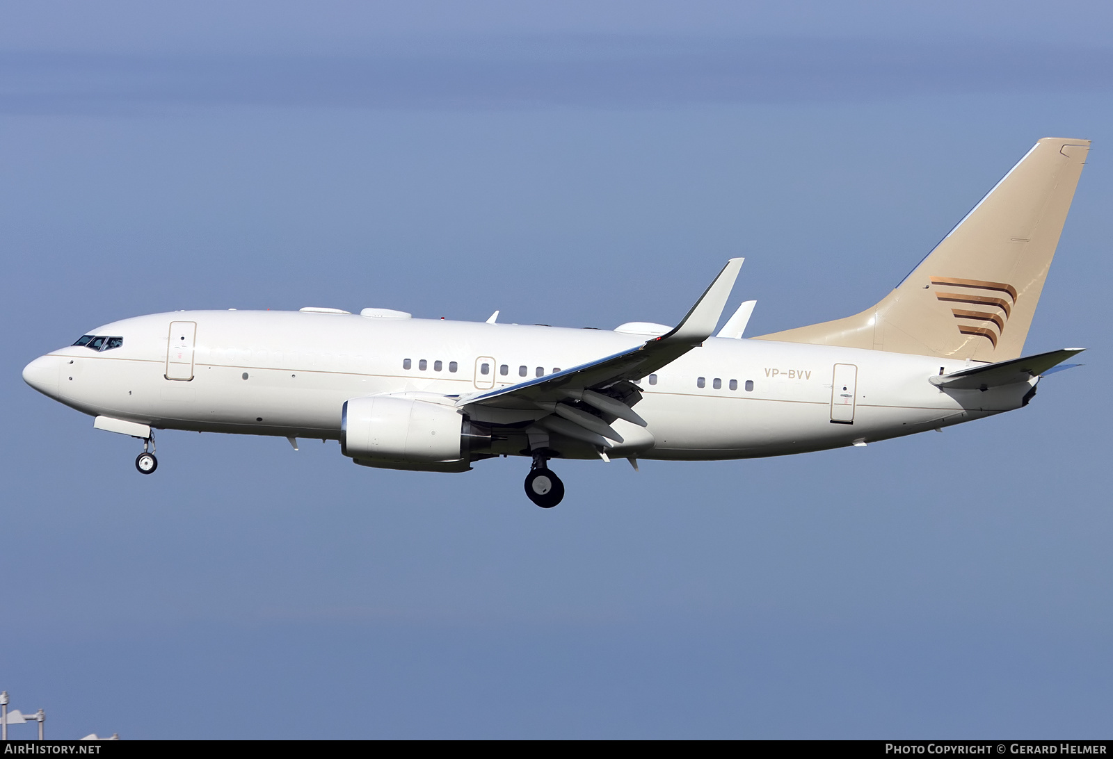 Aircraft Photo of VP-BVV | Boeing 737-73U BBJ | AirHistory.net #393569