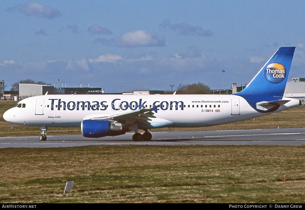 Aircraft Photo of G-OMYA | Airbus A320-214 | Thomas Cook Airlines | AirHistory.net #393574