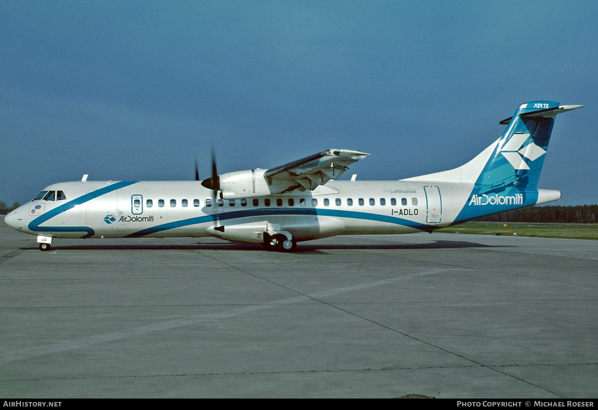 Aircraft Photo of I-ADLO | ATR ATR-72-500 (ATR-72-212A) | Air Dolomiti | AirHistory.net #393578