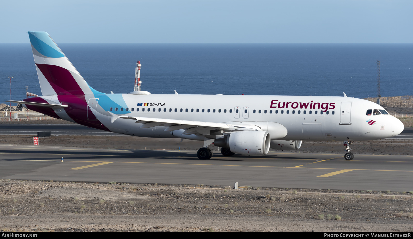 Aircraft Photo of OO-SNN | Airbus A320-214 | Eurowings | AirHistory.net #393588