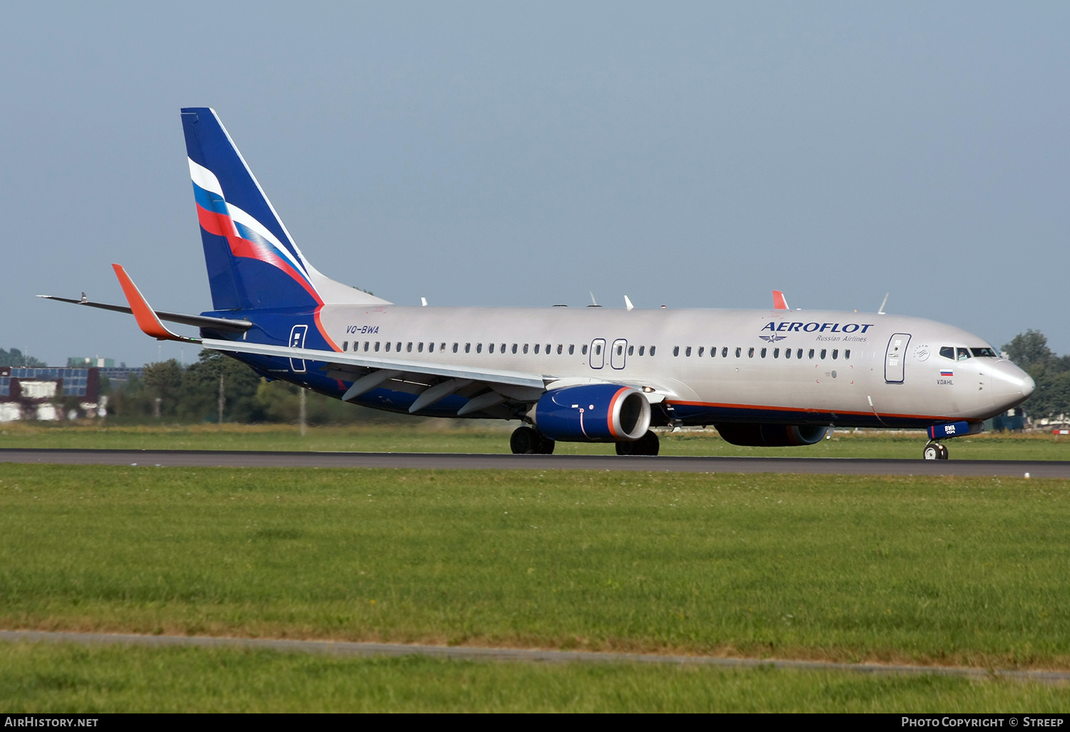 Aircraft Photo of VQ-BWA | Boeing 737-8LJ | Aeroflot - Russian Airlines | AirHistory.net #393600