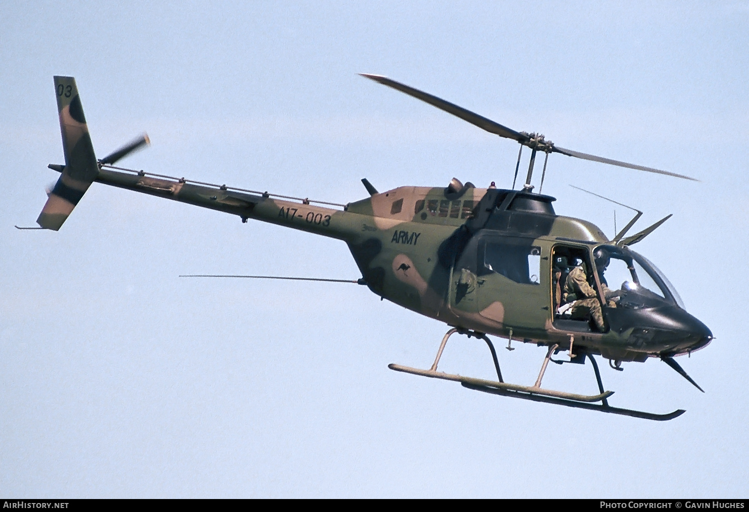 Aircraft Photo of A17-003 | Bell OH-58A Kiowa (206A-1) | Australia - Army | AirHistory.net #393616