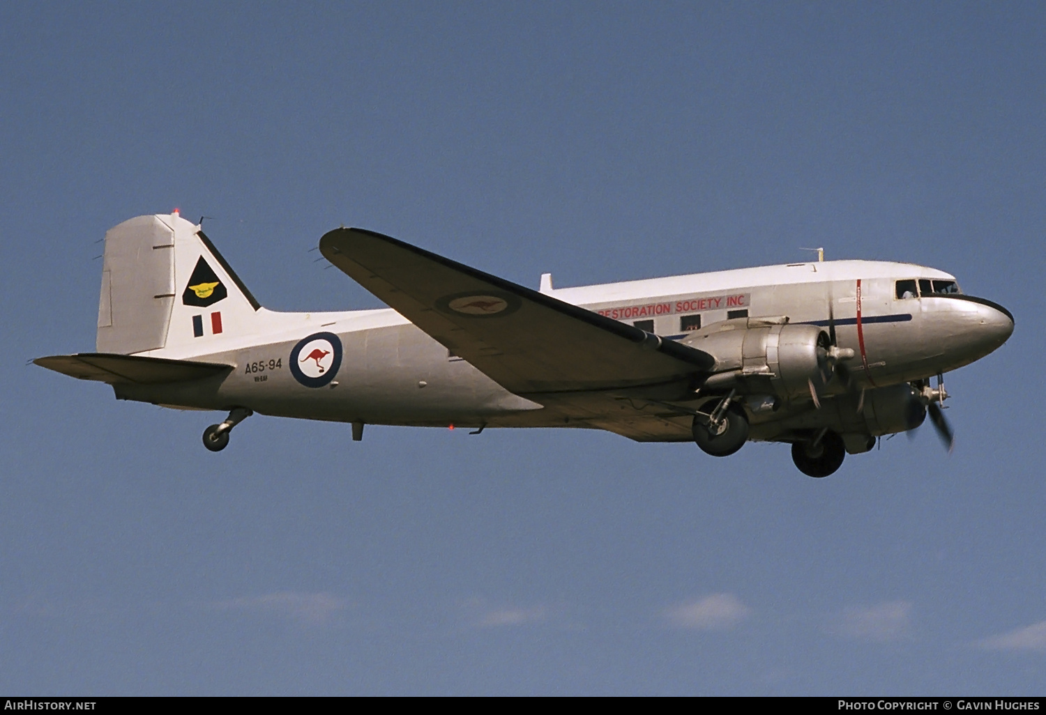 Aircraft Photo of VH-EAF / A65-94 | Douglas C-47B Skytrain | Historical Aircraft Restoration Society - HARS | Australia - Air Force | AirHistory.net #393619
