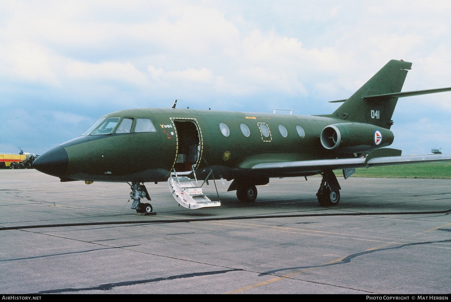 Aircraft Photo of 041 | Dassault Falcon 20ECM | Norway - Air Force | AirHistory.net #393621