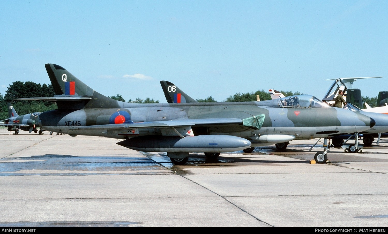 Aircraft Photo of XF445 | Hawker Hunter FGA9 | UK - Air Force | AirHistory.net #393622