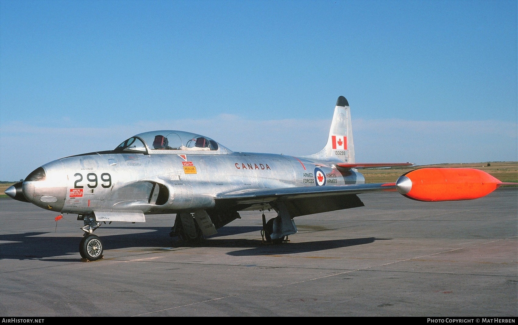 Aircraft Photo of 133299 | Canadair CT-133 Silver Star 3 | Canada - Air Force | AirHistory.net #393626