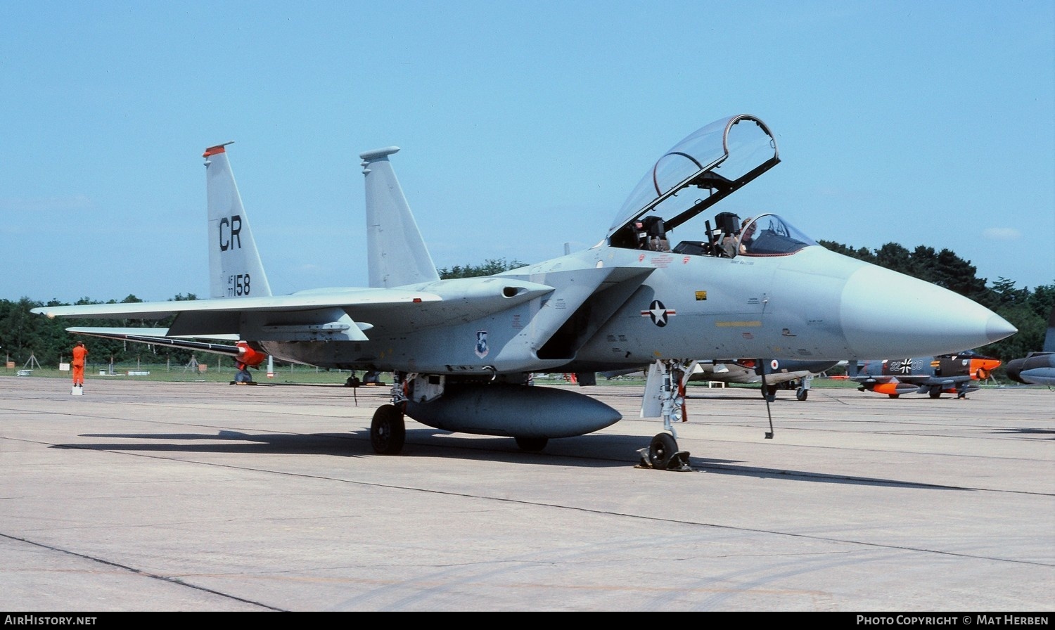 Aircraft Photo of 77-0158 / AF77-158 | McDonnell Douglas F-15B Eagle | USA - Air Force | AirHistory.net #393644