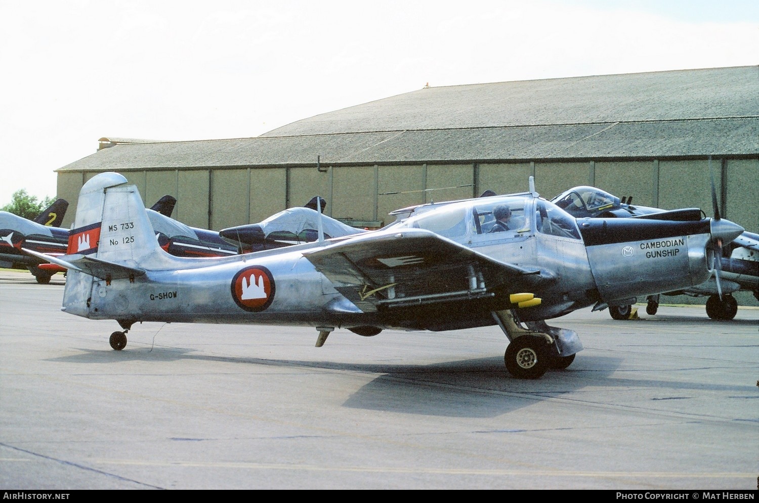 Aircraft Photo of G-SHOW | Morane-Saulnier MS-733 Alcyon | Cambodia - Air Force | AirHistory.net #393651