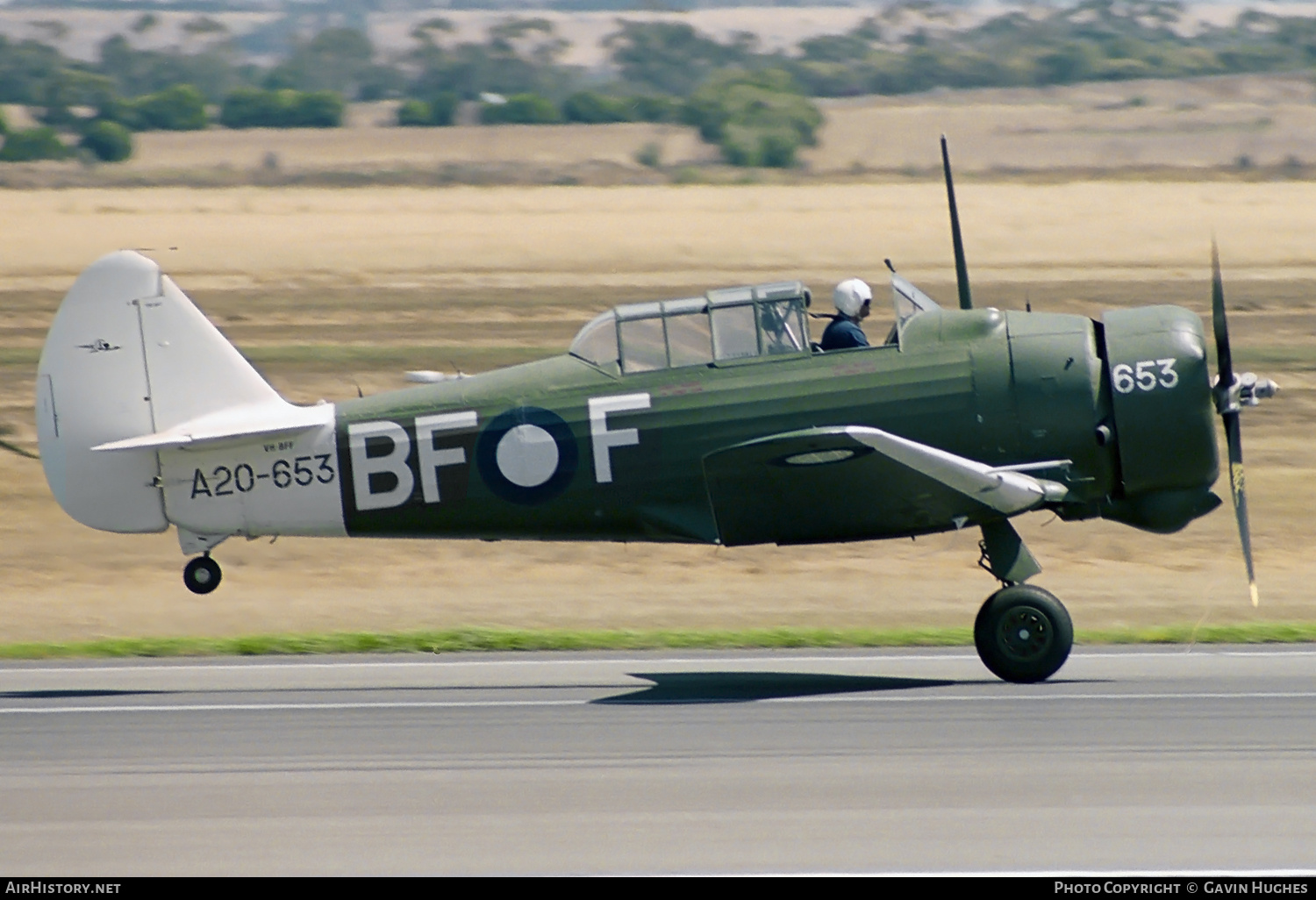 Aircraft Photo of VH-BFF / A20-653 | Commonwealth CA-16 Wirraway Mk3 | Australia - Air Force | AirHistory.net #393655