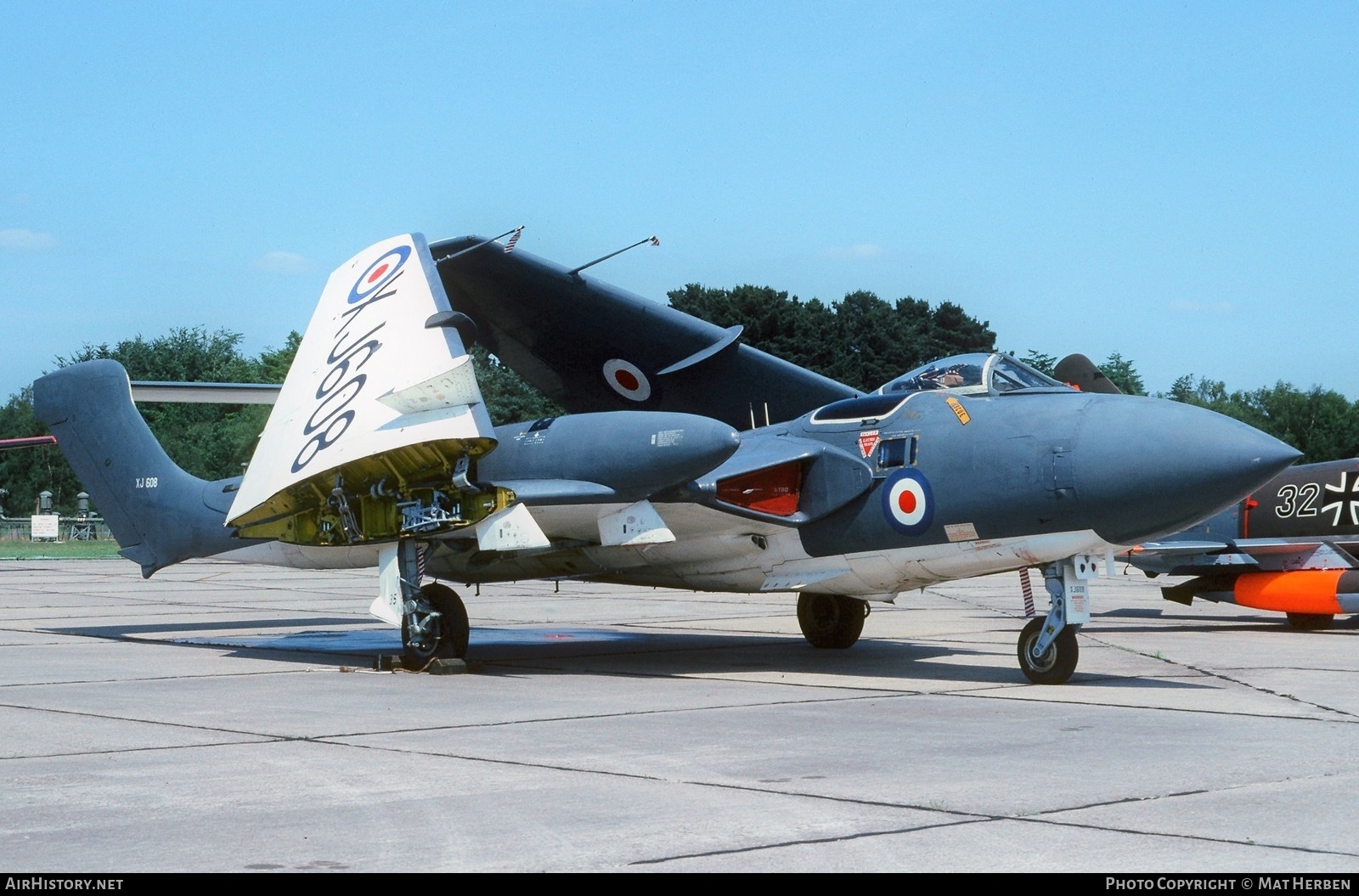 Aircraft Photo of XJ608 | De Havilland D.H. 110 Sea Vixen FAW2 | UK - Navy | AirHistory.net #393674