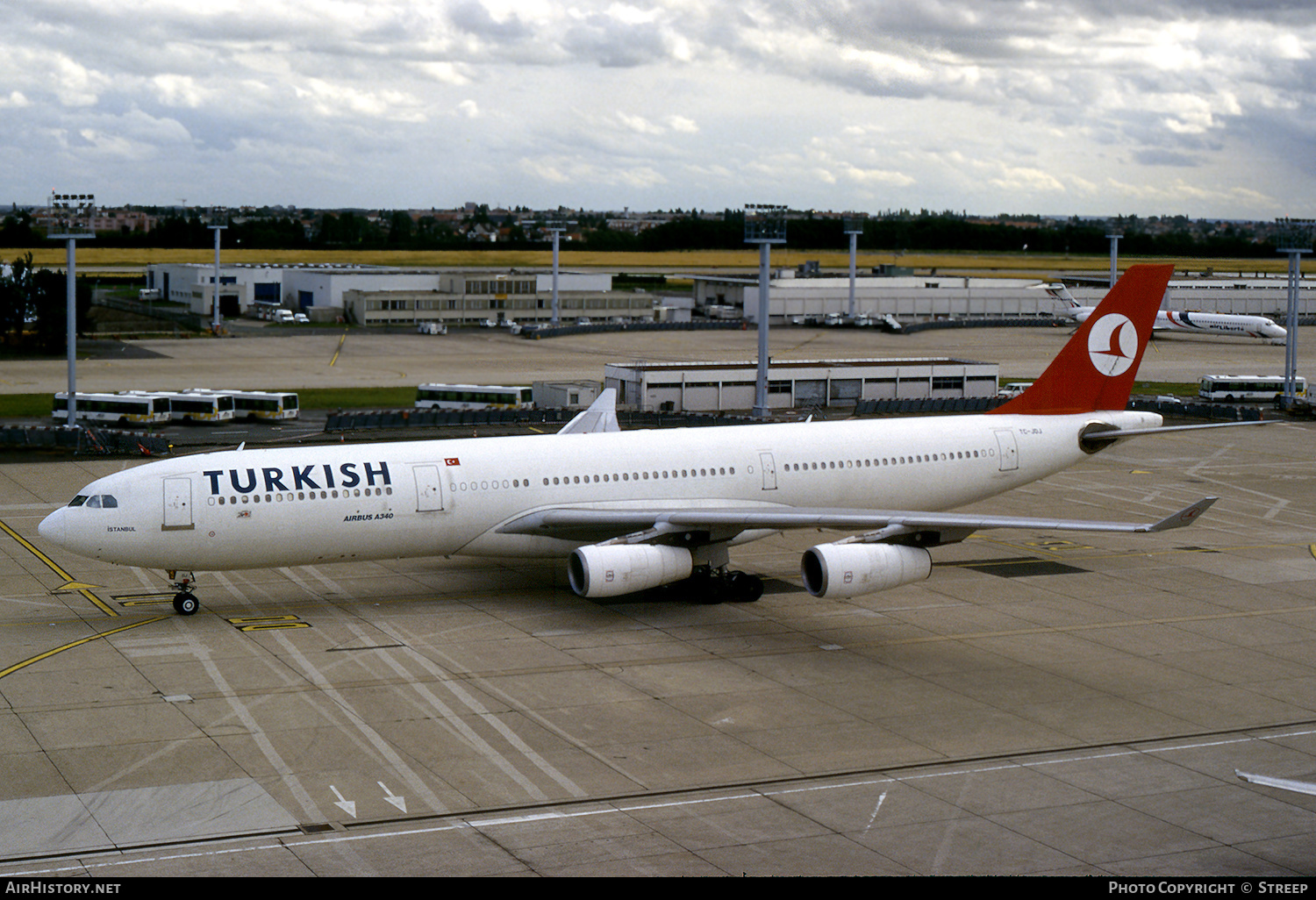 Aircraft Photo of TC-JDJ | Airbus A340-311 | Turkish Airlines | AirHistory.net #393694