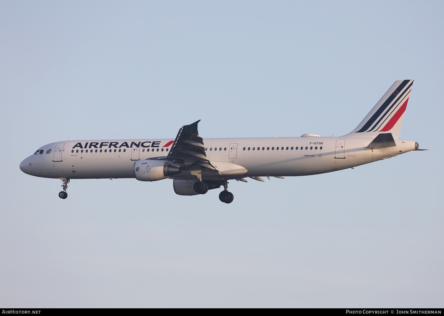 Aircraft Photo of F-GTAK | Airbus A321-211 | Air France | AirHistory.net #393706