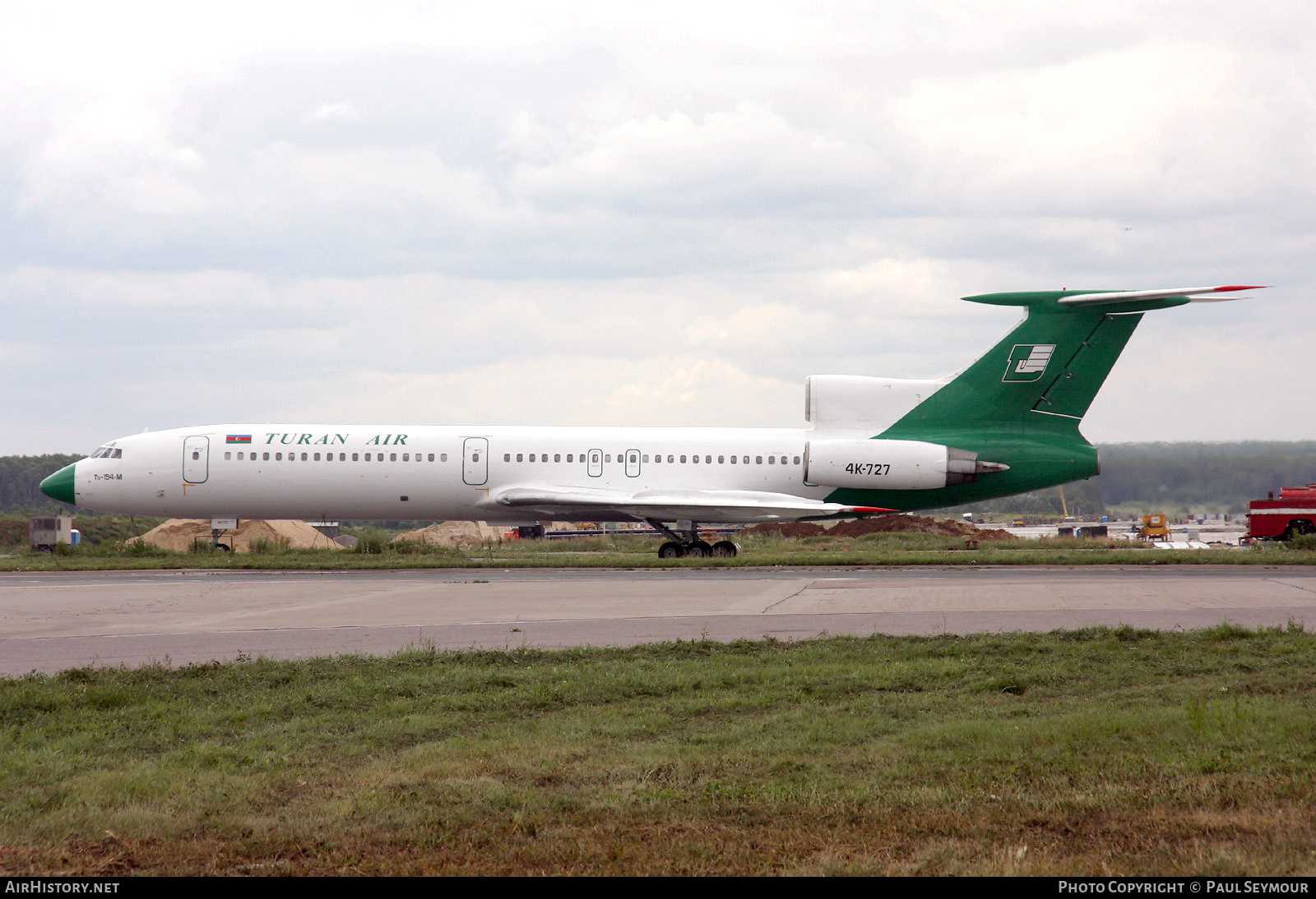 Aircraft Photo of 4K-727 | Tupolev Tu-154M | Turan Air | AirHistory.net #393713