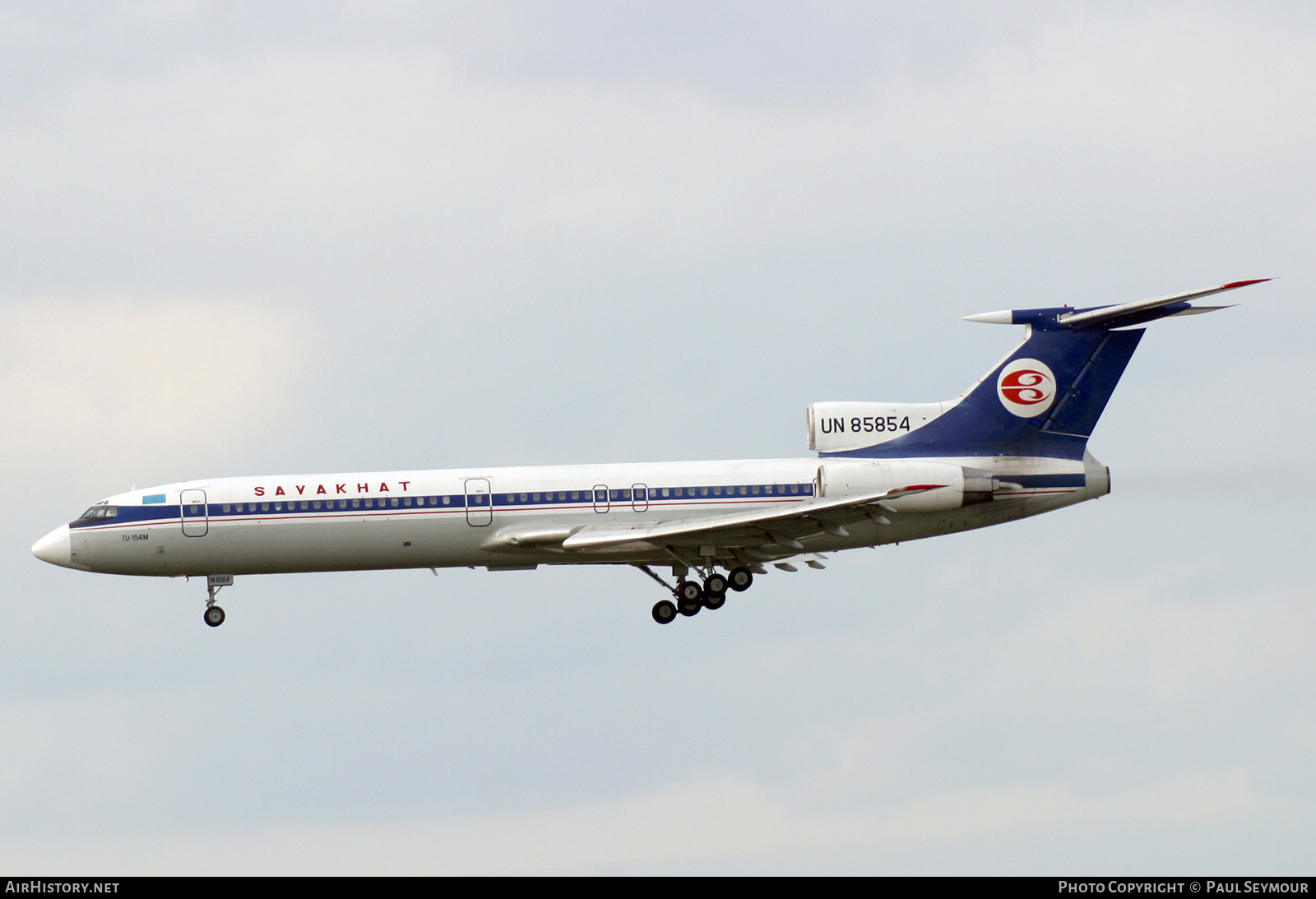 Aircraft Photo of UN-85854 | Tupolev Tu-154M | Sayakhat Airlines | AirHistory.net #393723