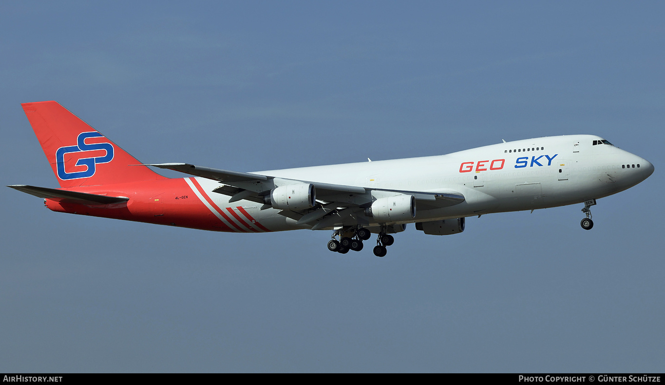 Aircraft Photo of 4L-GEN | Boeing 747-236F/SCD | Geo Sky Airlines | AirHistory.net #393729