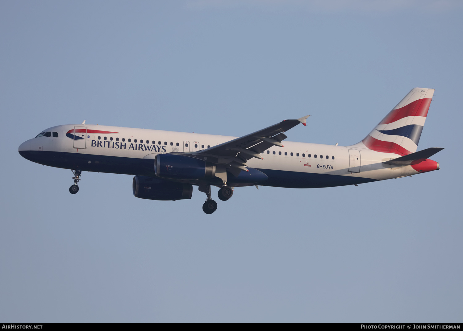 Aircraft Photo of G-EUYA | Airbus A320-232 | British Airways | AirHistory.net #393731