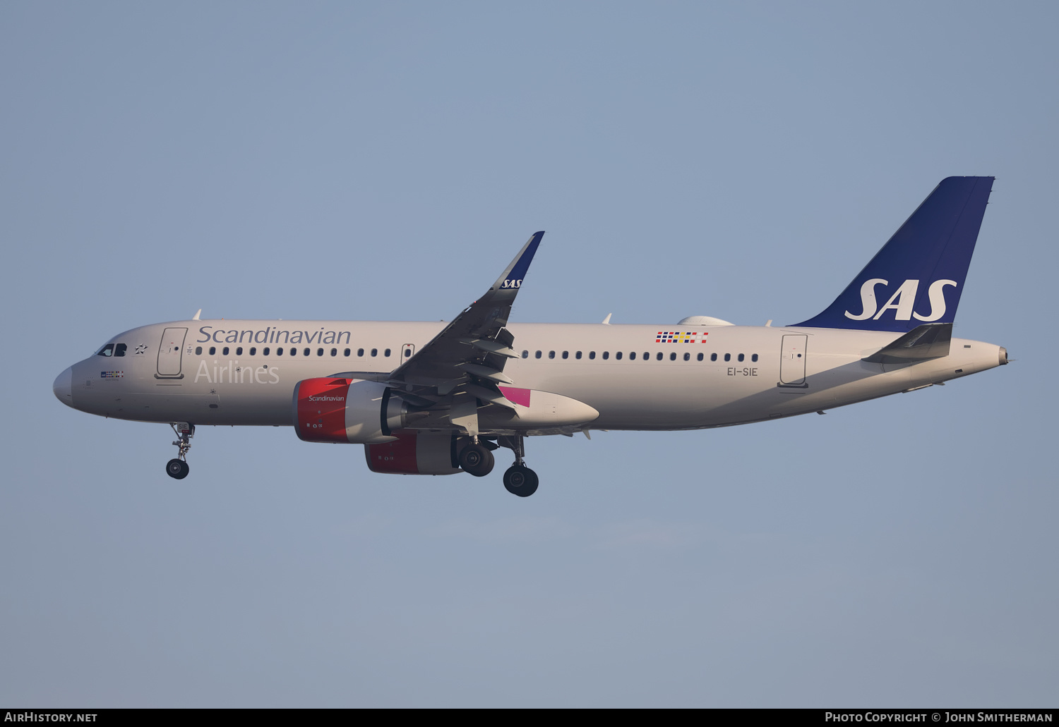 Aircraft Photo of EI-SIE | Airbus A320-251N | Scandinavian Airlines - SAS | AirHistory.net #393734