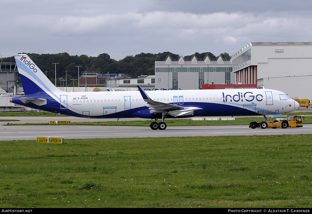 Aircraft Photo of D-AVXW | Airbus A321-251NX | IndiGo | AirHistory.net #393747