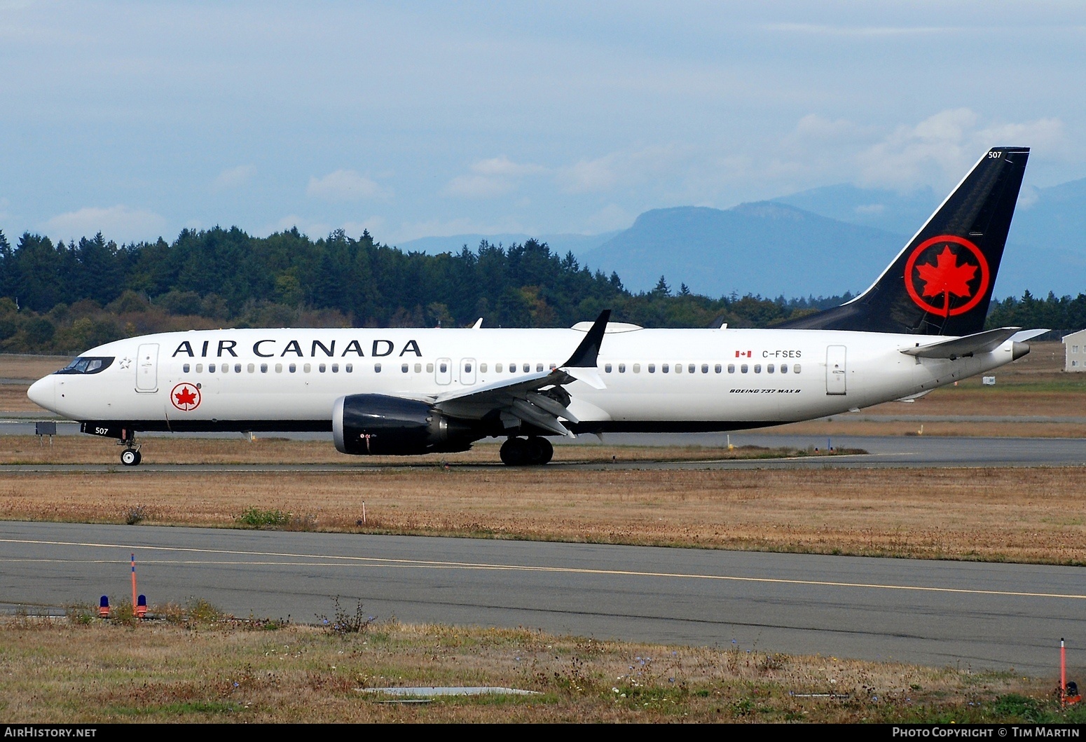 Aircraft Photo of C-FSES | Boeing 737-8 Max 8 | Air Canada | AirHistory.net #393749
