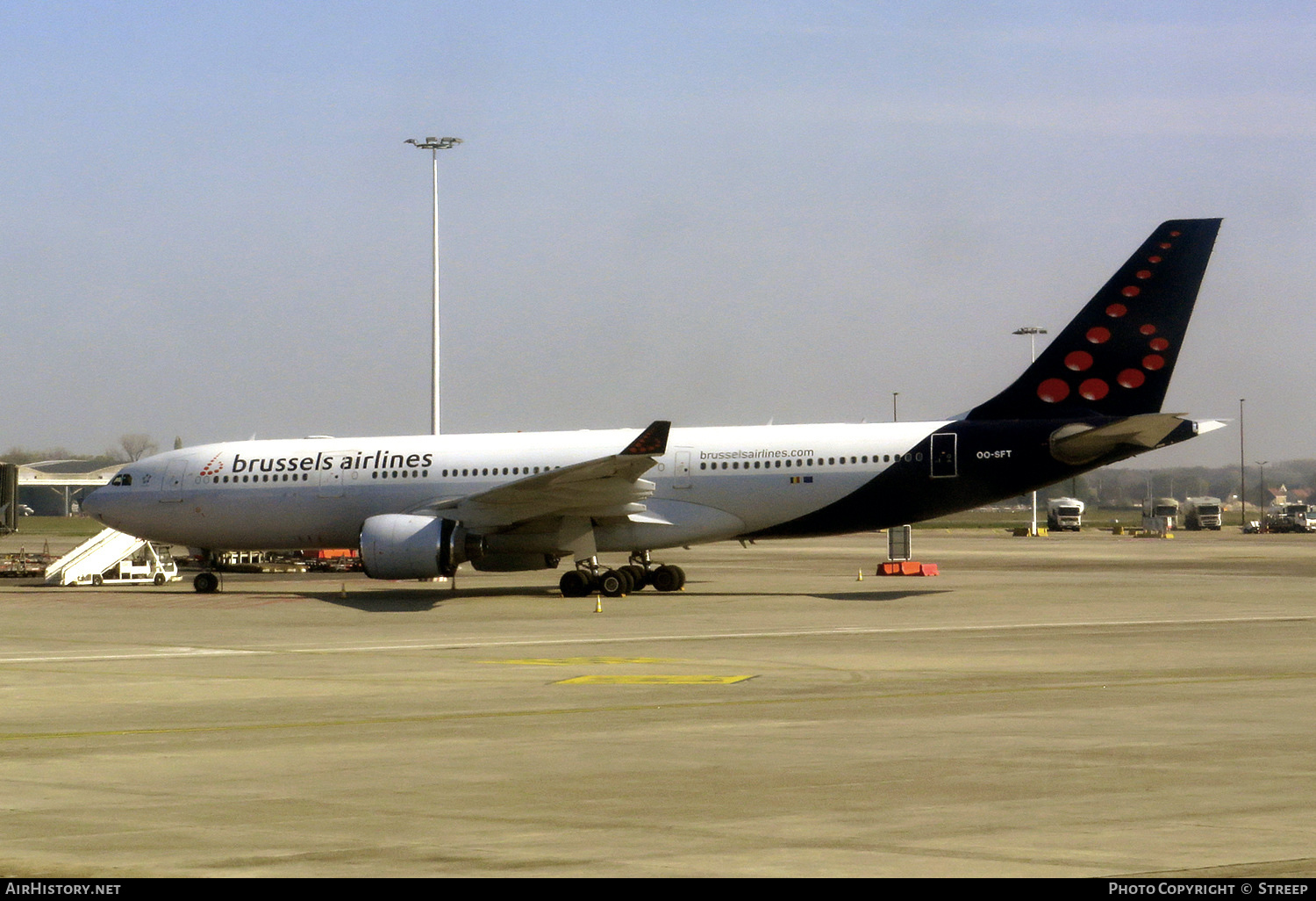 Aircraft Photo of OO-SFT | Airbus A330-223 | Brussels Airlines | AirHistory.net #393757