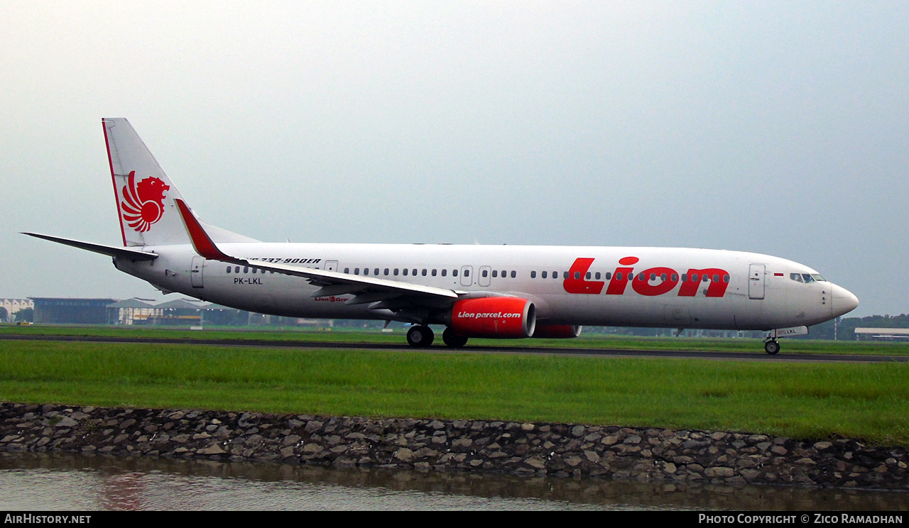 Aircraft Photo of PK-LKL | Boeing 737-9GP/ER | Lion Air | AirHistory.net #393764