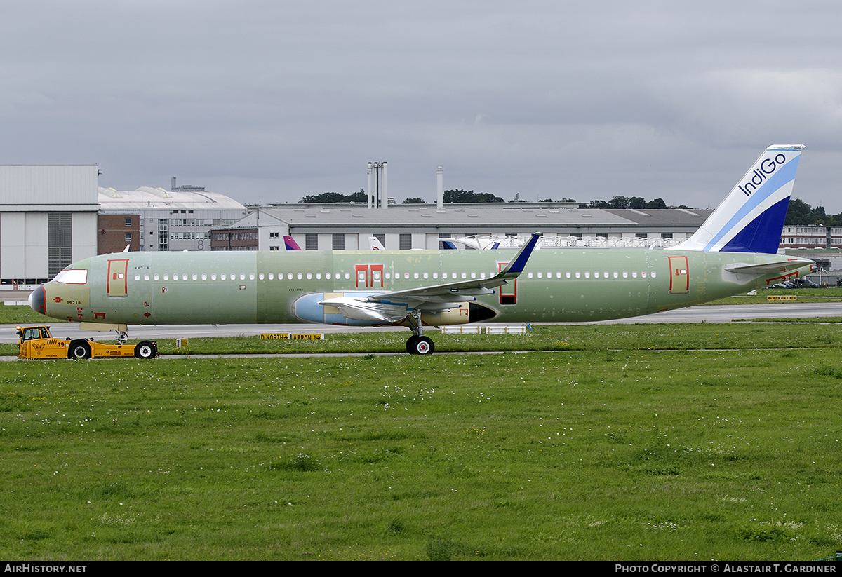 Aircraft Photo of No Reg | Airbus A321-251NX | IndiGo | AirHistory.net #393768