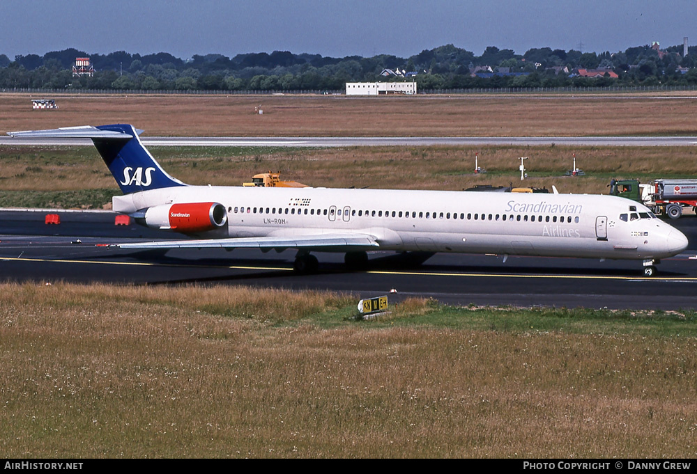 Aircraft Photo of LN-ROM | McDonnell Douglas MD-82 (DC-9-82) | Scandinavian Airlines - SAS | AirHistory.net #393769