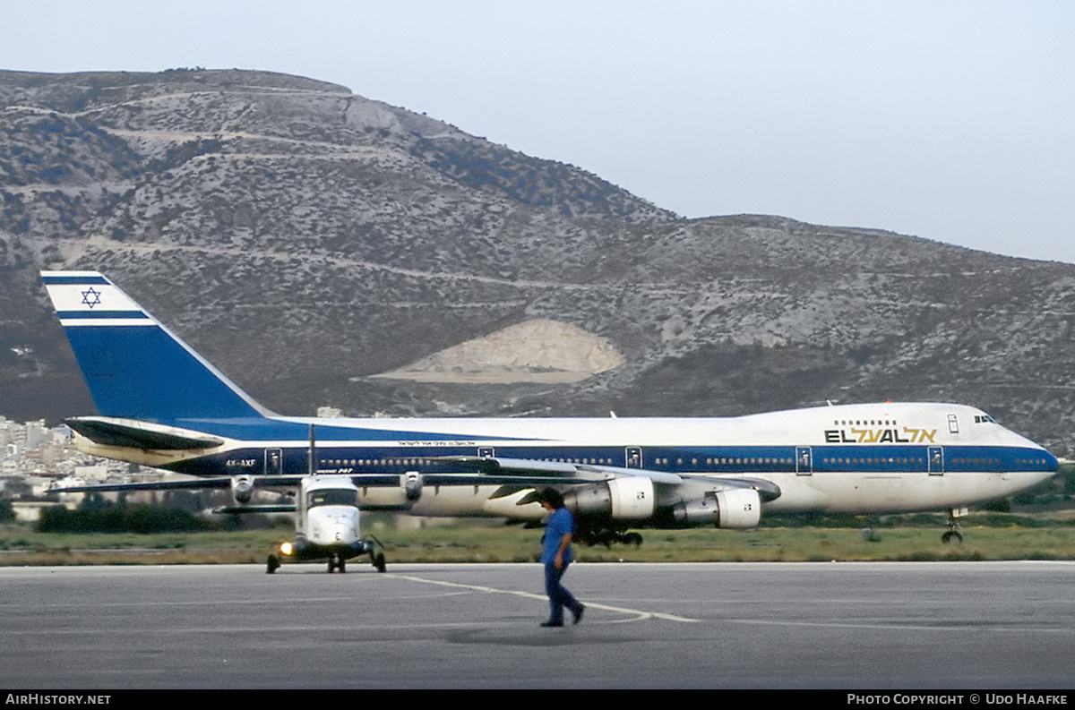 Aircraft Photo of 4X-AXF | Boeing 747-258C | El Al Israel Airlines | AirHistory.net #393776